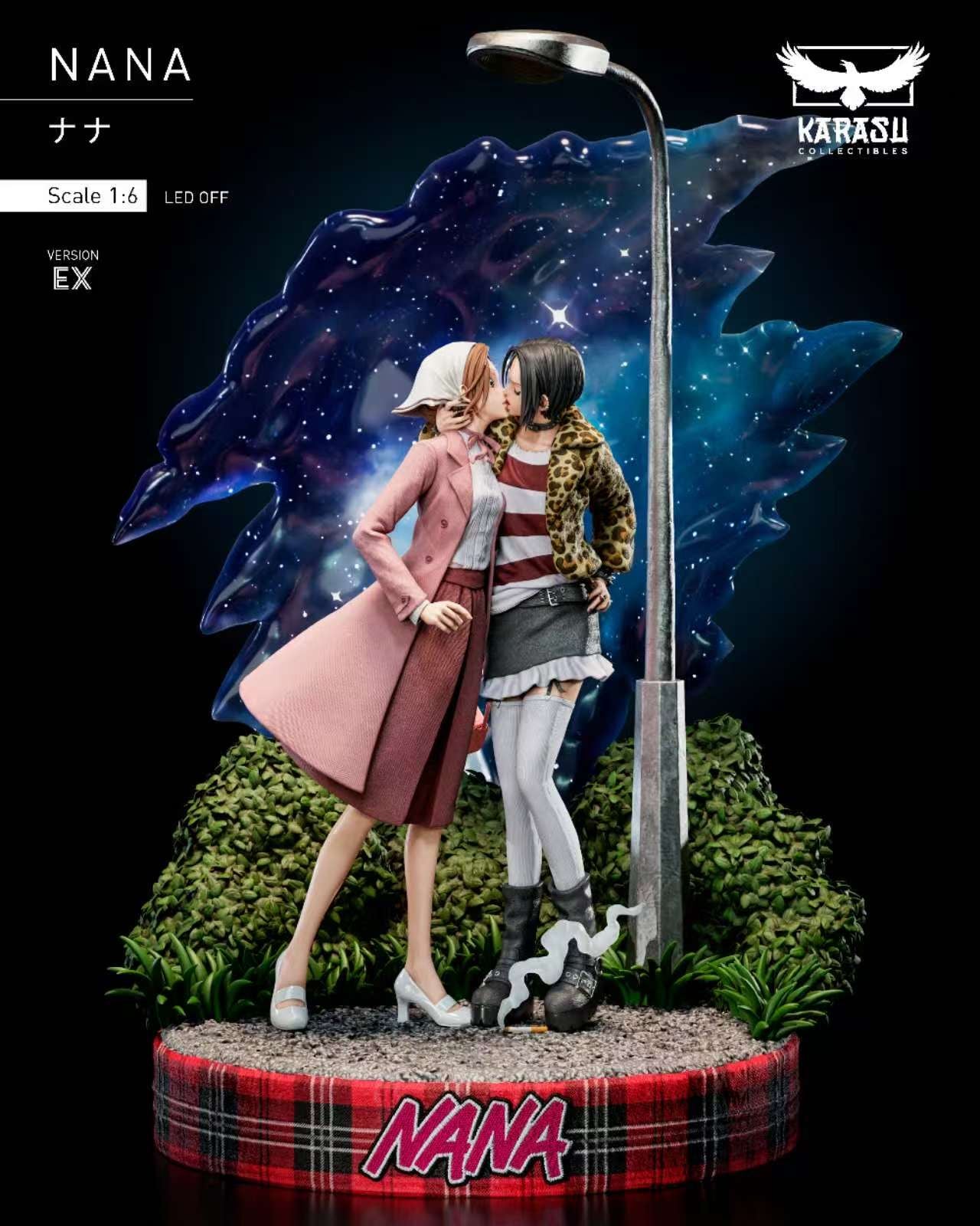 NANA フィギュア 2体セット Pre-order*Karasu Collectibles Studio NANA Kissing Scene Of Osaki