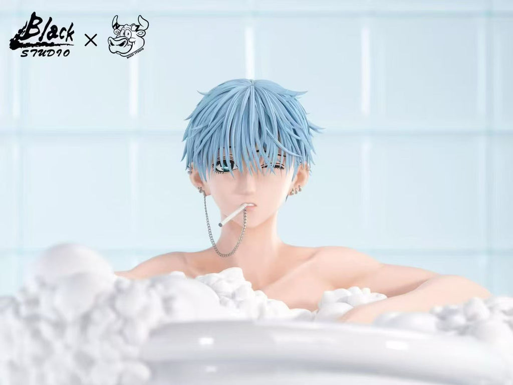 Shinichi Okazaki Bathtub 1/6 PU Statue – BLACK Studio × NIUZI Studio - NANA