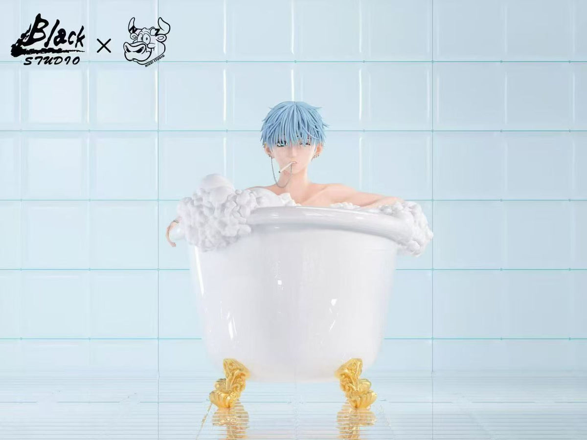 Shinichi Okazaki Bathtub 1/6 PU Statue – BLACK Studio × NIUZI Studio - NANA