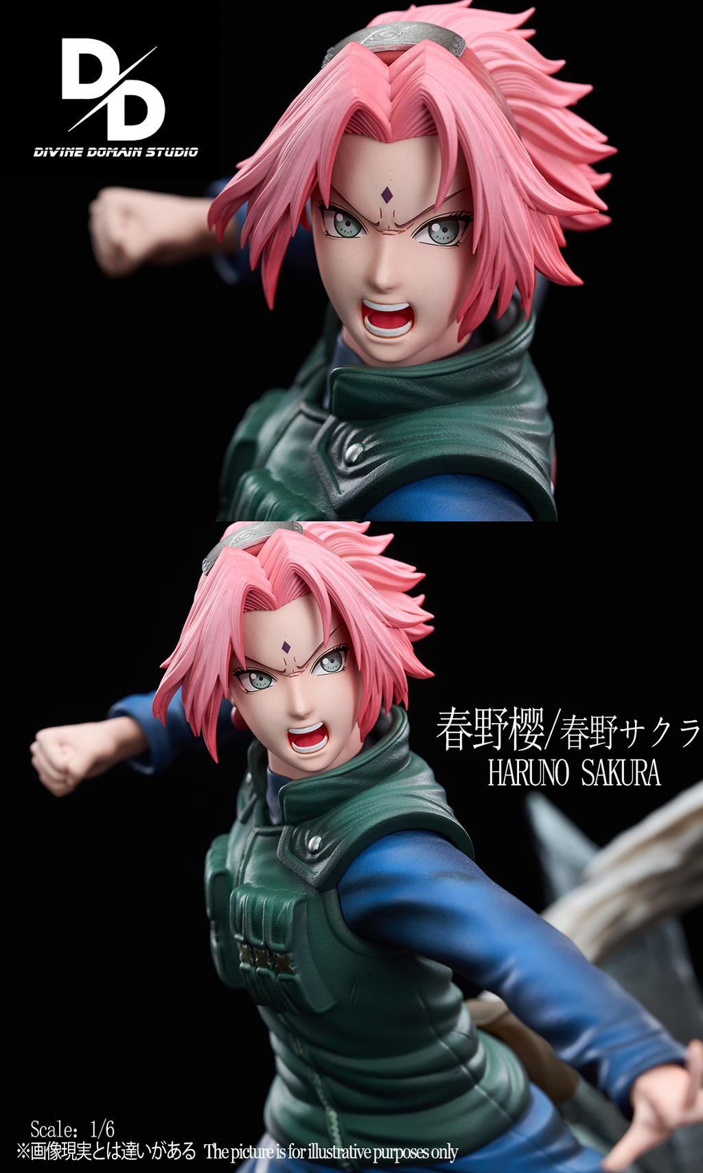 *Pre-order* DIVINE DOMAIN STUDIO Naruto Haruno Sakura Resin Statue