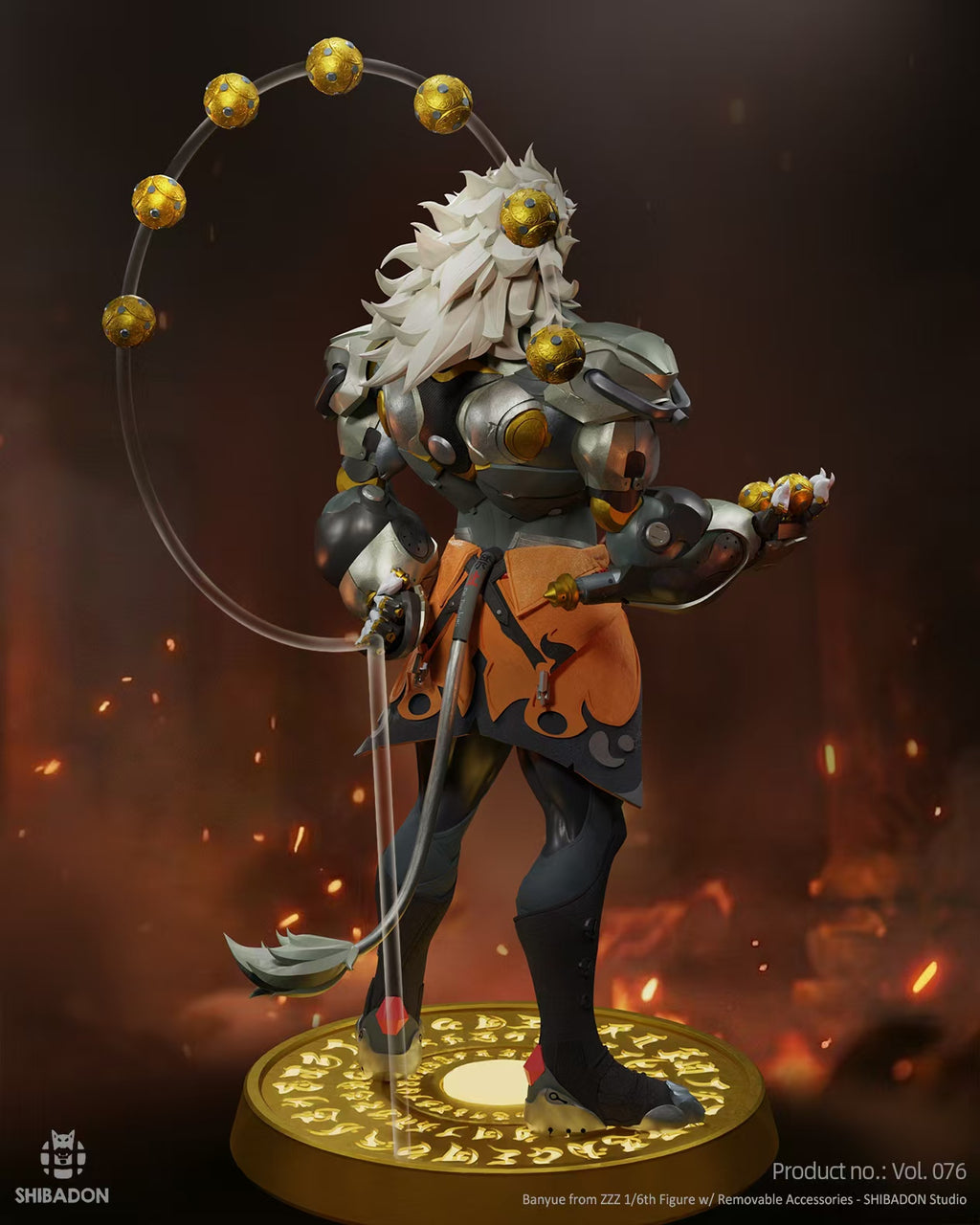 *Pre-order * Shibadon Studio Zenless Zone Zero Banyue Resin Statue