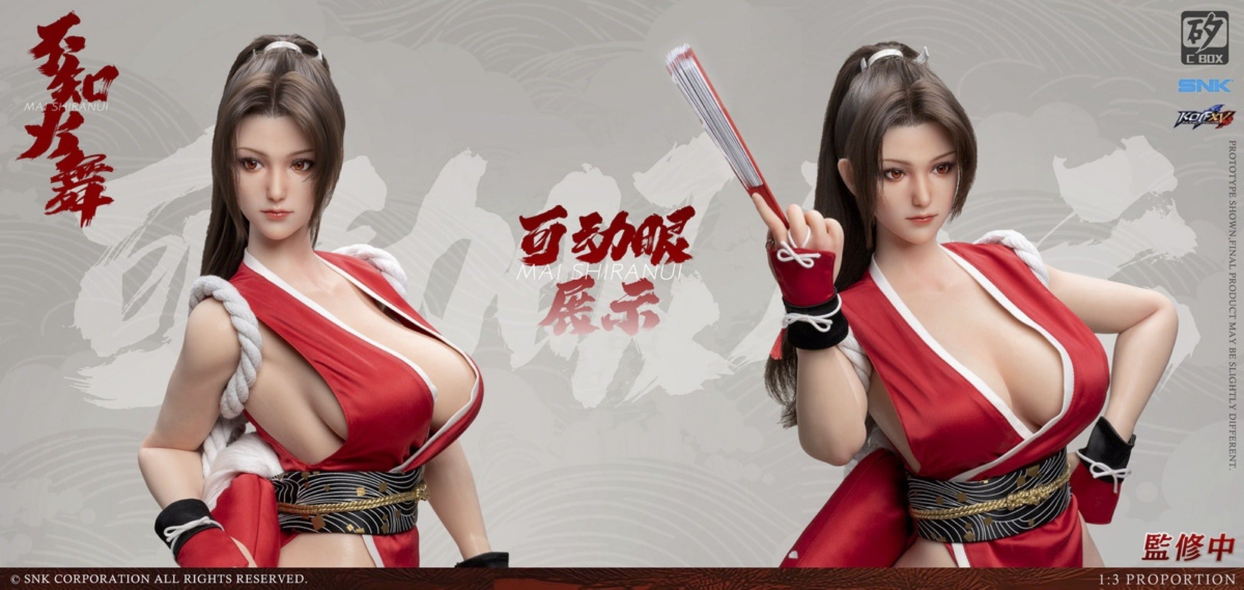 *Pre-order * Dr. Silicon C-BOX SNK King of Fighters XV Mai Shiranui Action Figure