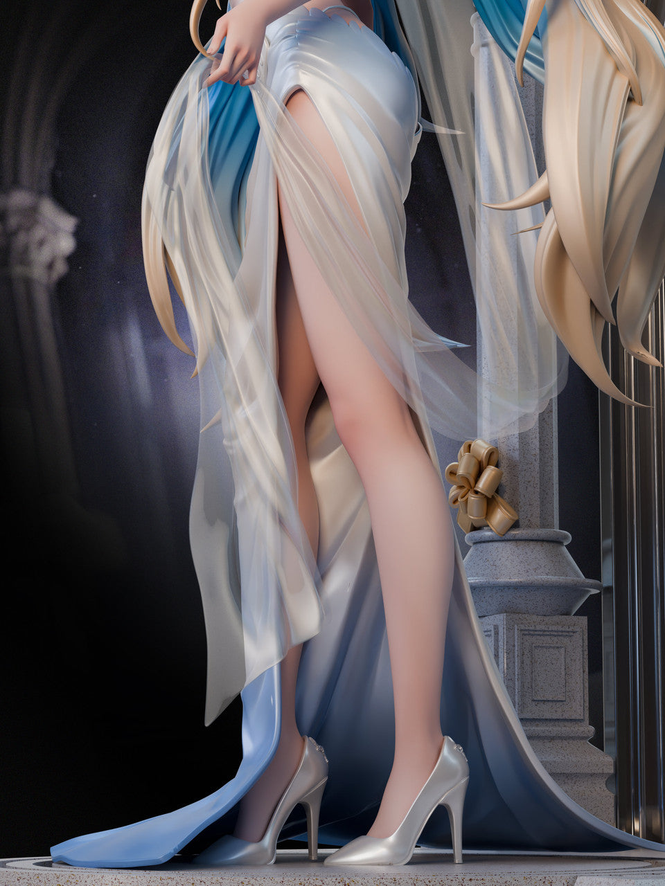 *Pre-order * Hyperion Studio Wuthering Waves Wedding Dress Fleurdelys Resin Statue