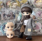 Evangelion 1/12 Nagisa Kaworu&Ikari Shinji action bjd dolls