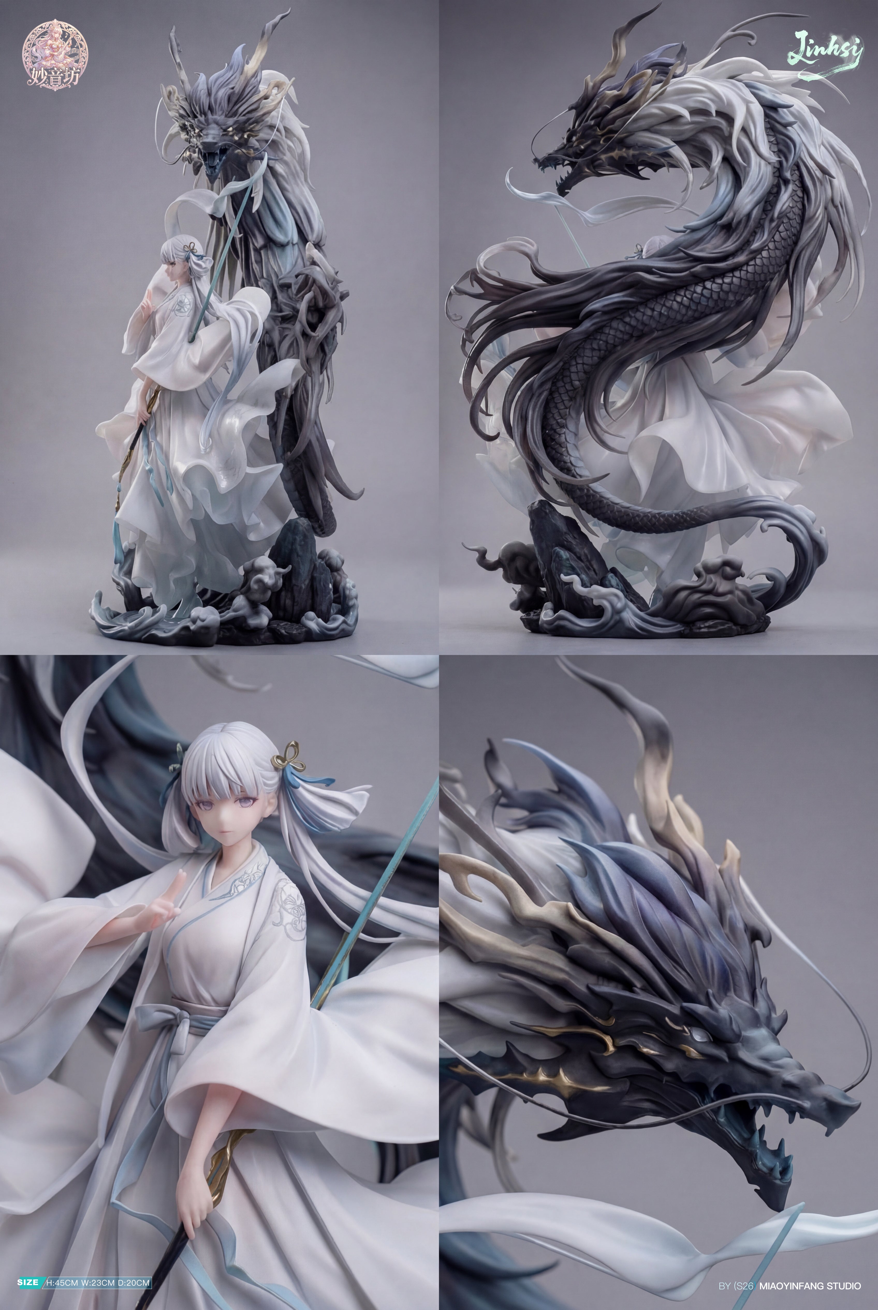 *Pre-order * Miao Yin Fang Studio Wuthering Waves Jinhsi Resin Statue