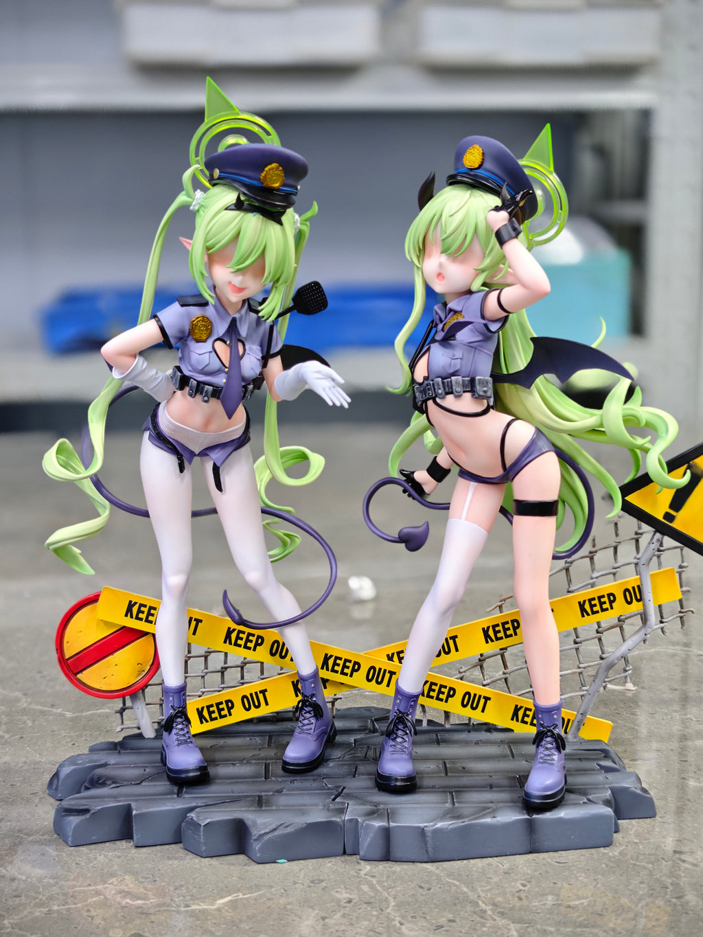 *Pre-order * Miwu Studio Blue Archive Tachibana Nozomi & Hikari Resin Statue