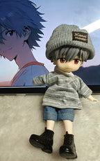 Evangelion 1/12 Nagisa Kaworu&Ikari Shinji action bjd dolls