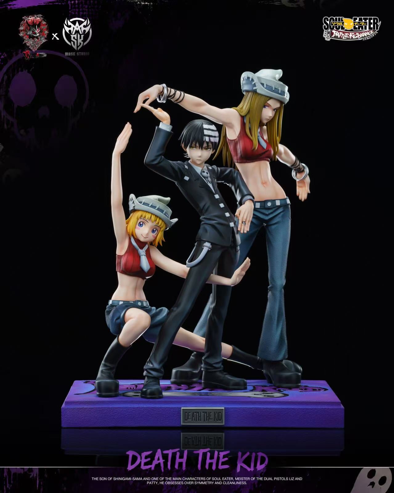 *Pre-order*Weare A Design X Mask Studio Death the Kid-Soul Eater Resin Statue