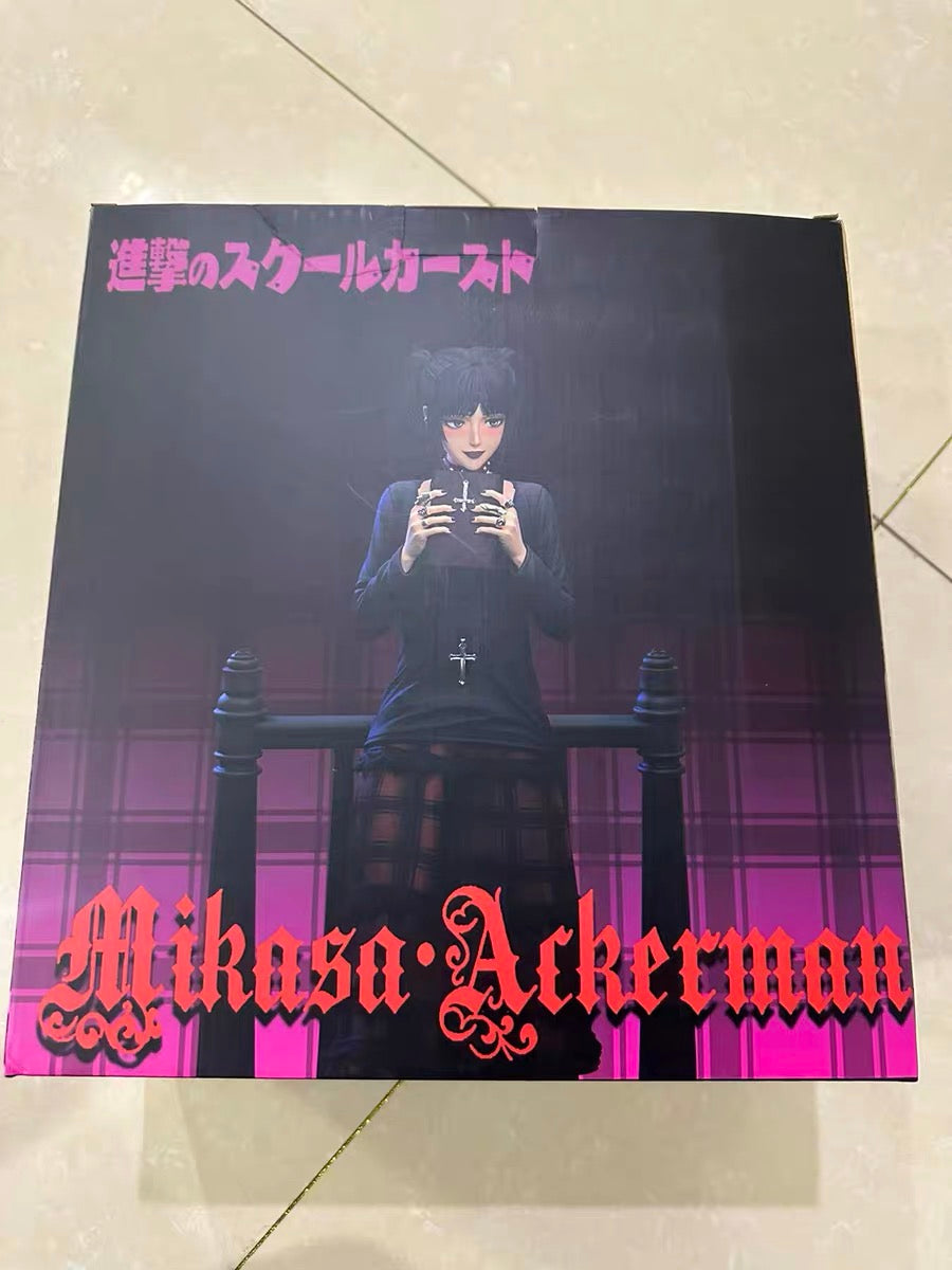 Model Power Studio Attack On Titan Mikasa Ackerman Resin Statue