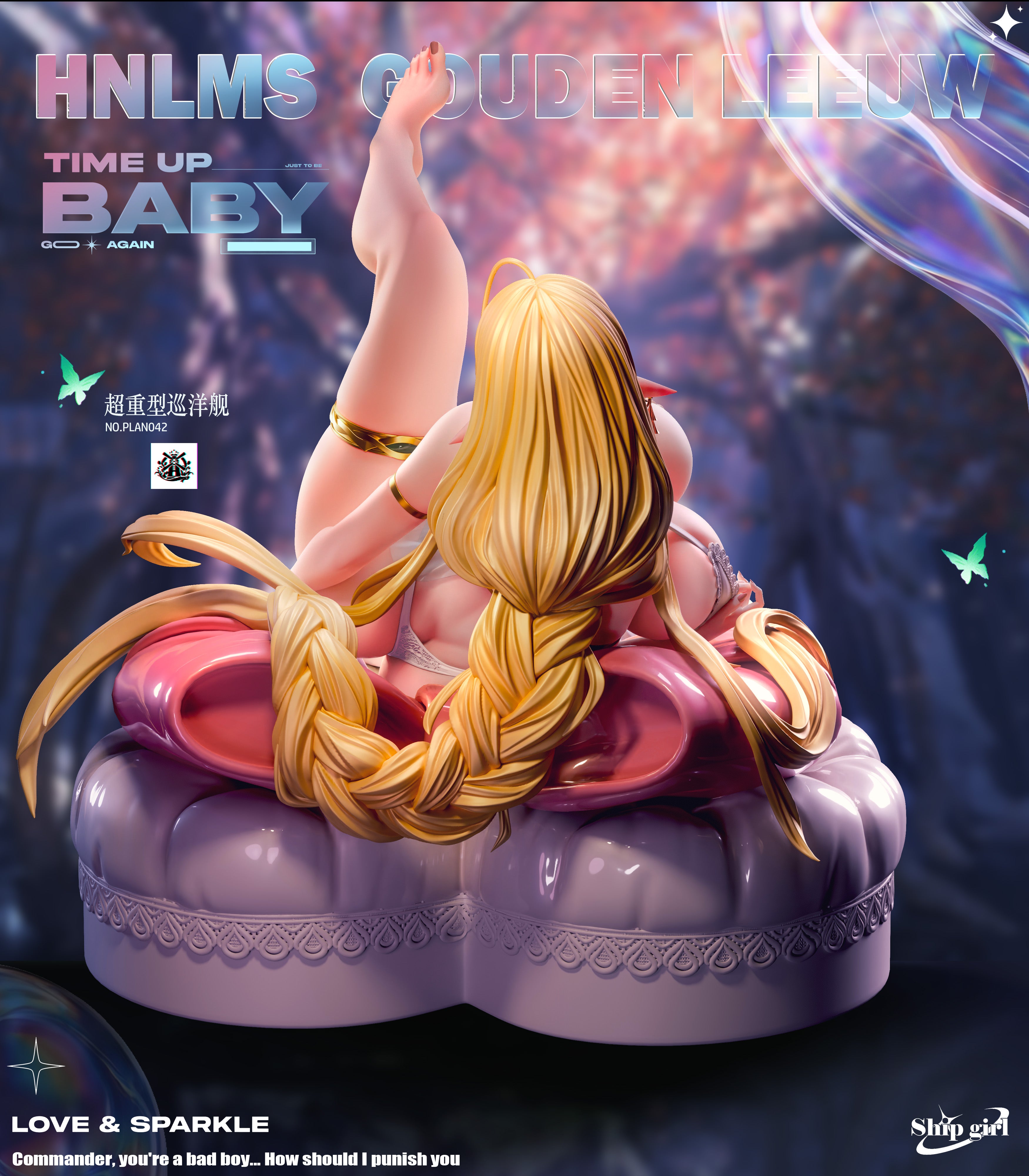 *Pre-order *Ship girl Studio Genshin Azur LaneGouden Leeuw Resin Statue