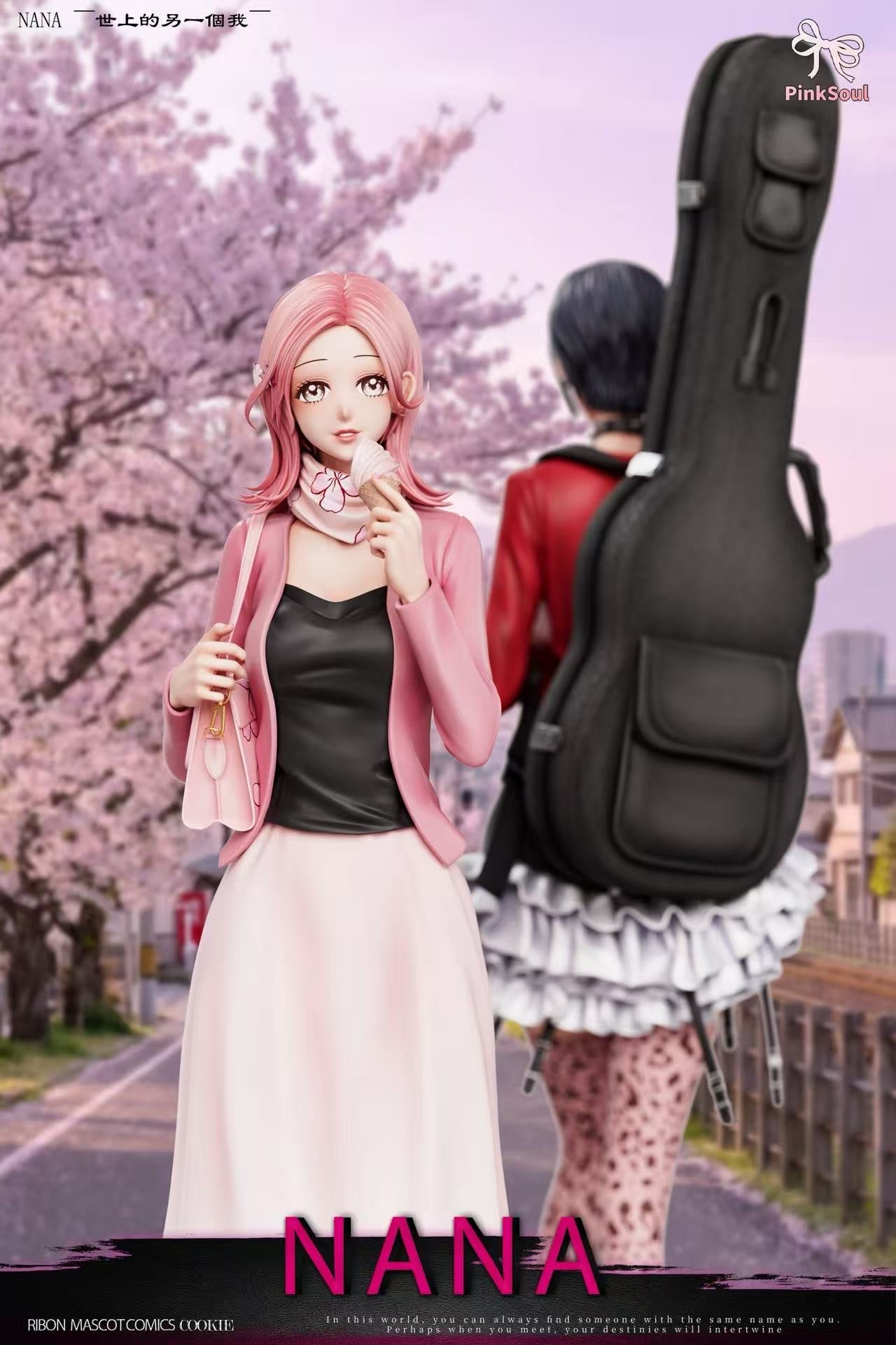 *Pre-Order*Pinksoul Studio NANA Osaki Nana x Komatsu Nana Resin Statue