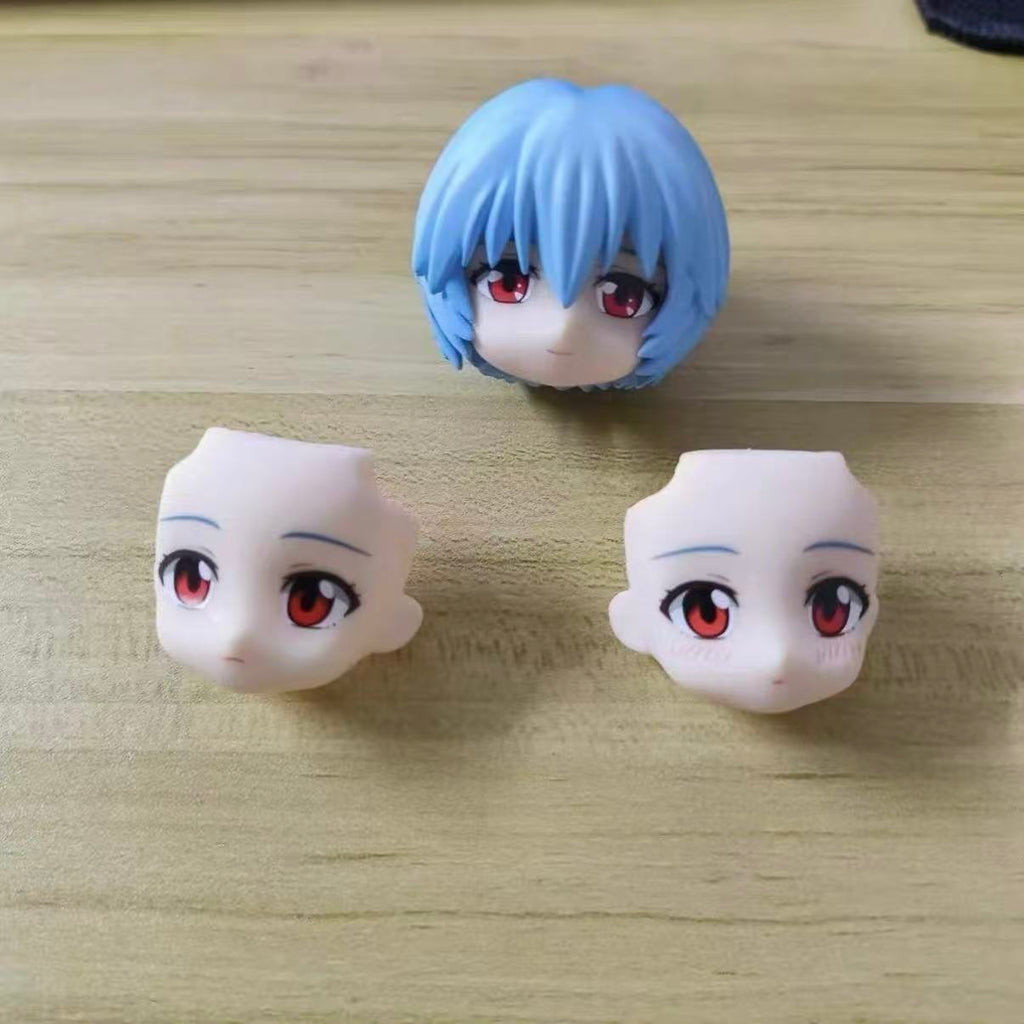 Evangelion 1/12 Ayanami Rei＆Asuka Langley action bjd dolls