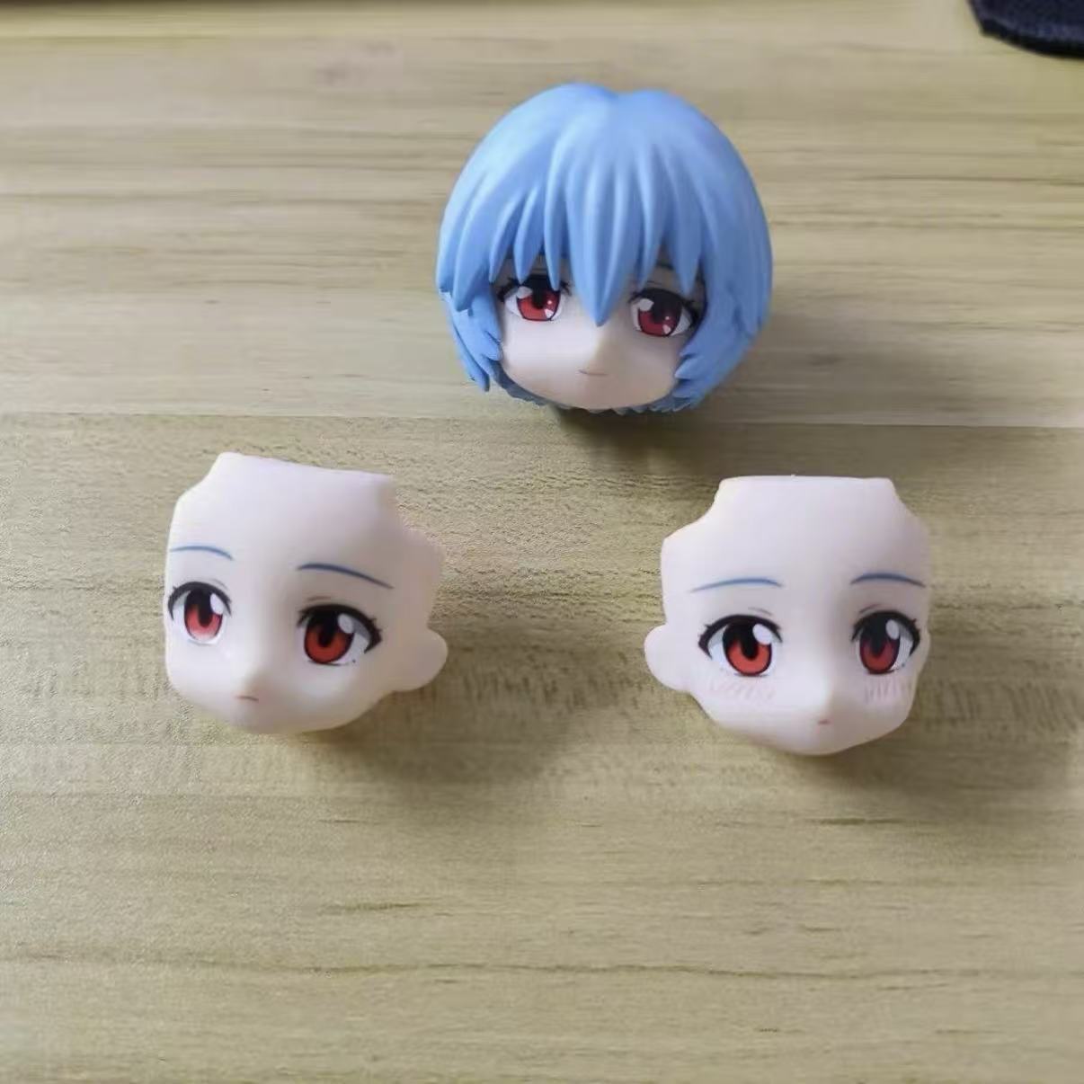 Evangelion 1/12 Ayanami Rei＆Asuka Langley action bjd dolls