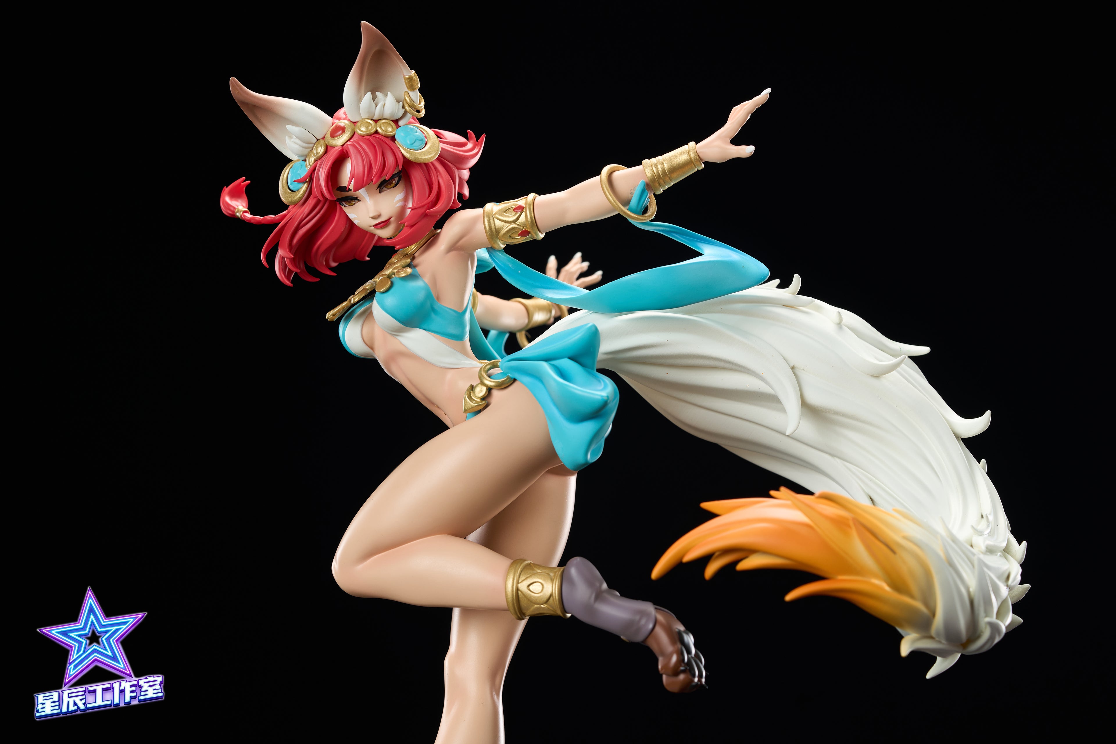 *Pre-order * XC Studio Dance Falling Fire Spirit Ahri Resin Statue