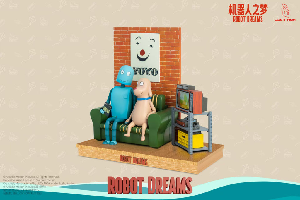 *Pre-order * LUCK MOAI × Robot Dreams Official Licensed Figure