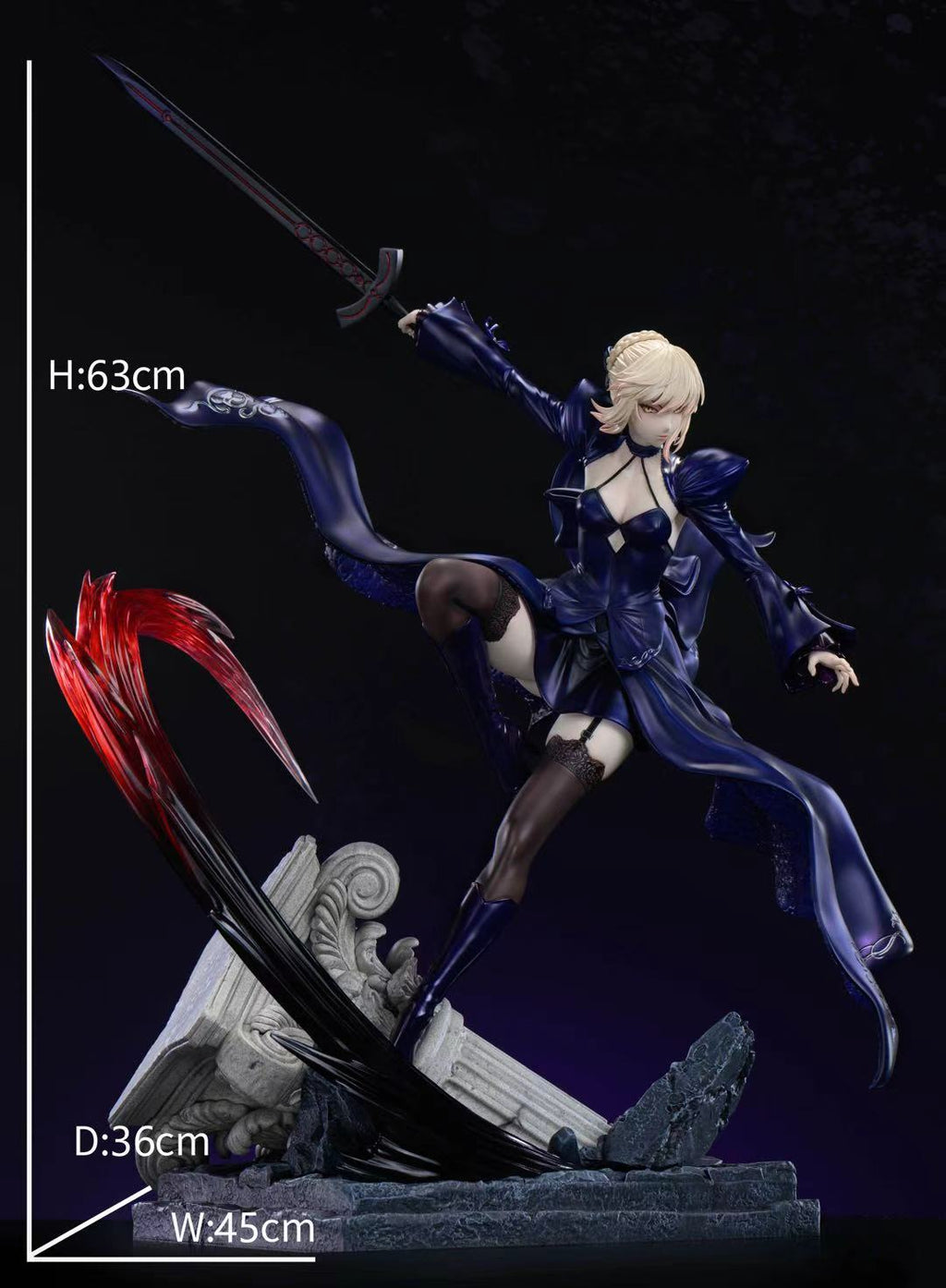 *Pre-order * Xpic Studio Fate Artoria Pendragon X Artoria Pendragon Alter Resin Statue
