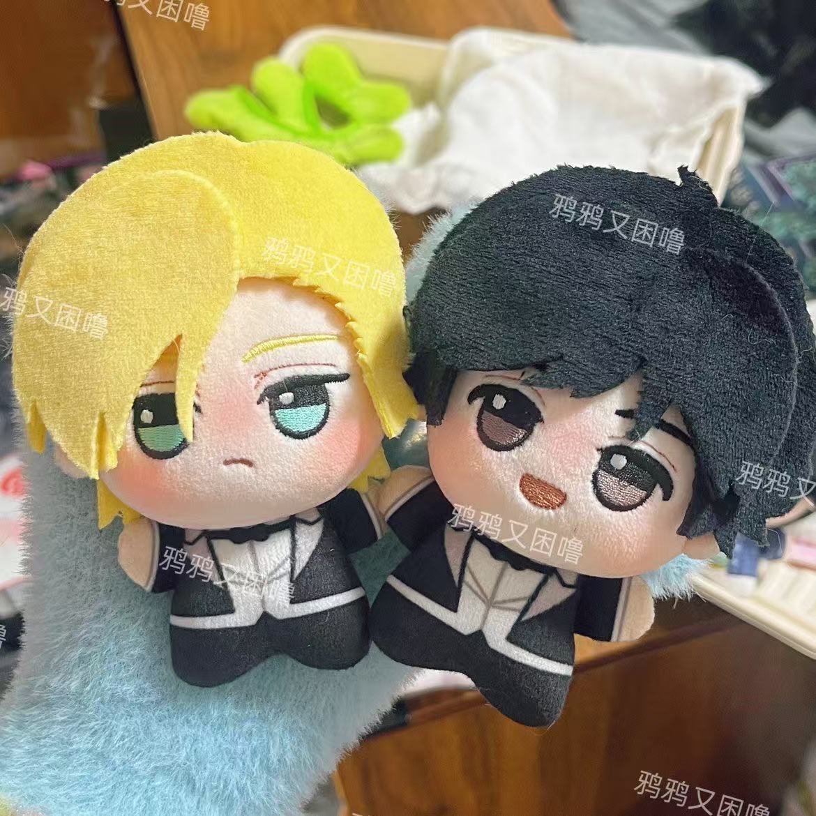 Pre-order*Banana Fish Ash &Eiji Chibi Plushies – Figure Fetch