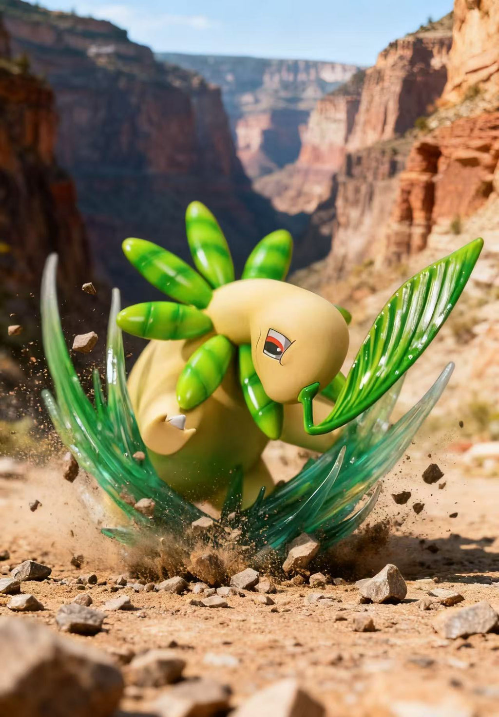 CaiYou Studio Pokemon Bayleef Resin Statue