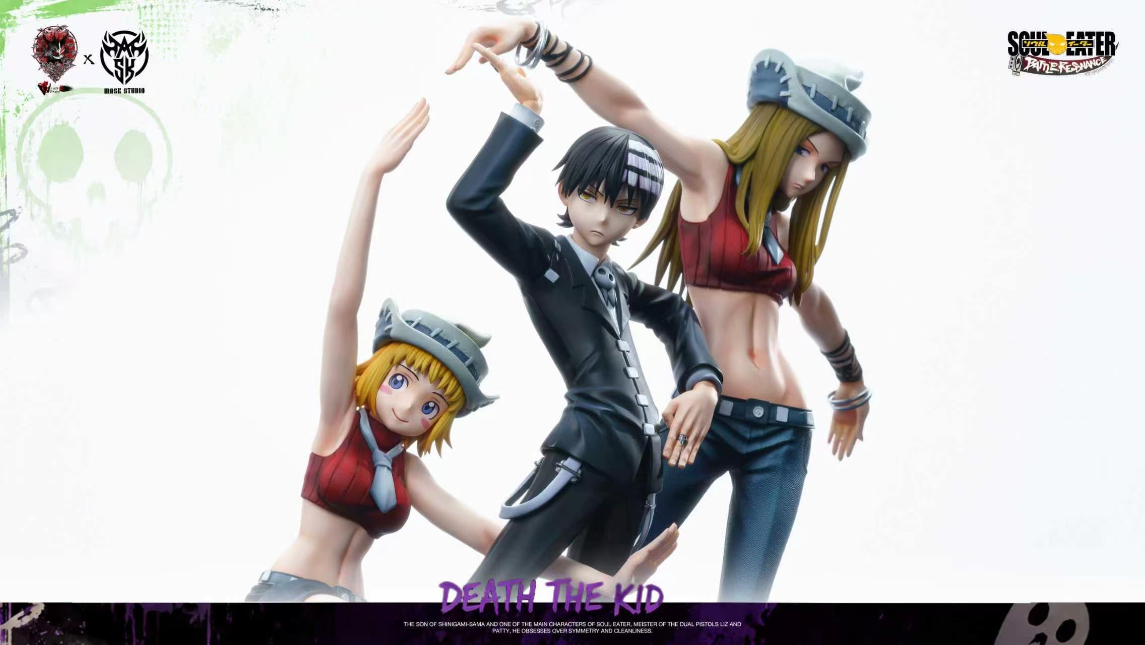 *Pre-order*Weare A Design X Mask Studio Death the Kid-Soul Eater Resin Statue