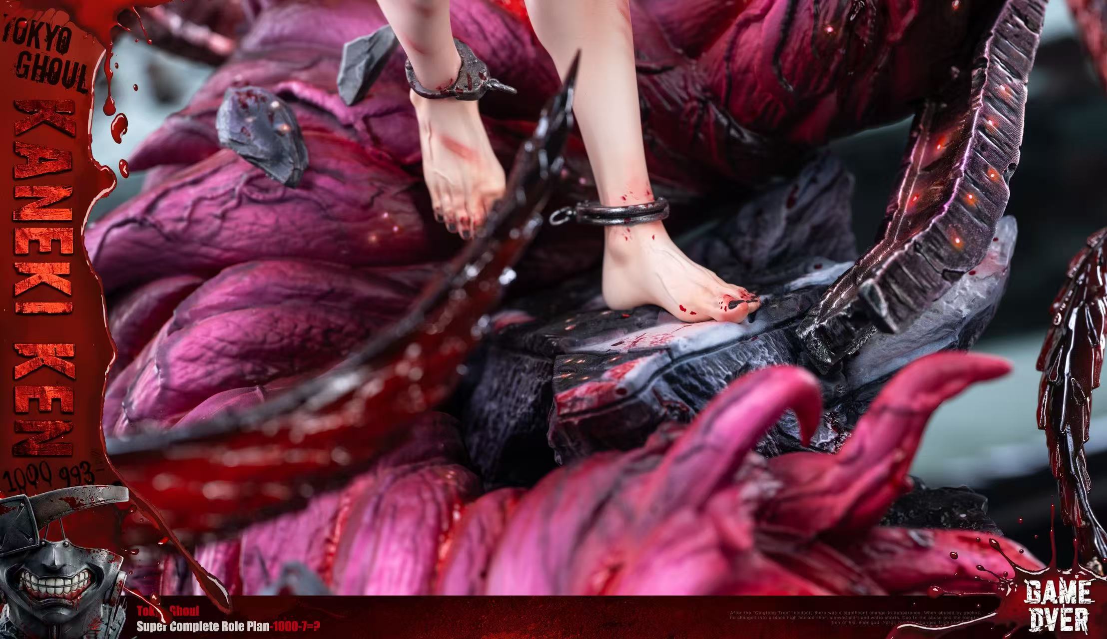 *Pre-order * Game Over Studio Tokyo Ghoul Ken Kaneki Resin Statue