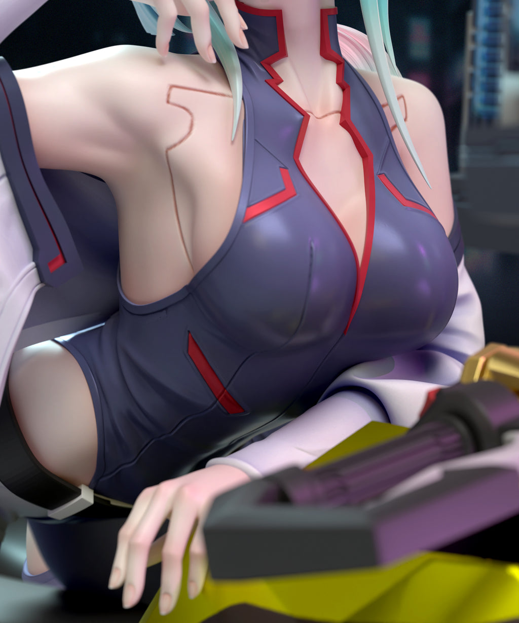 *Pre-Order* QIAN Ben Ying Studio Cyberpunk: Edgerunners Lucyna Kushinada Resin Statue