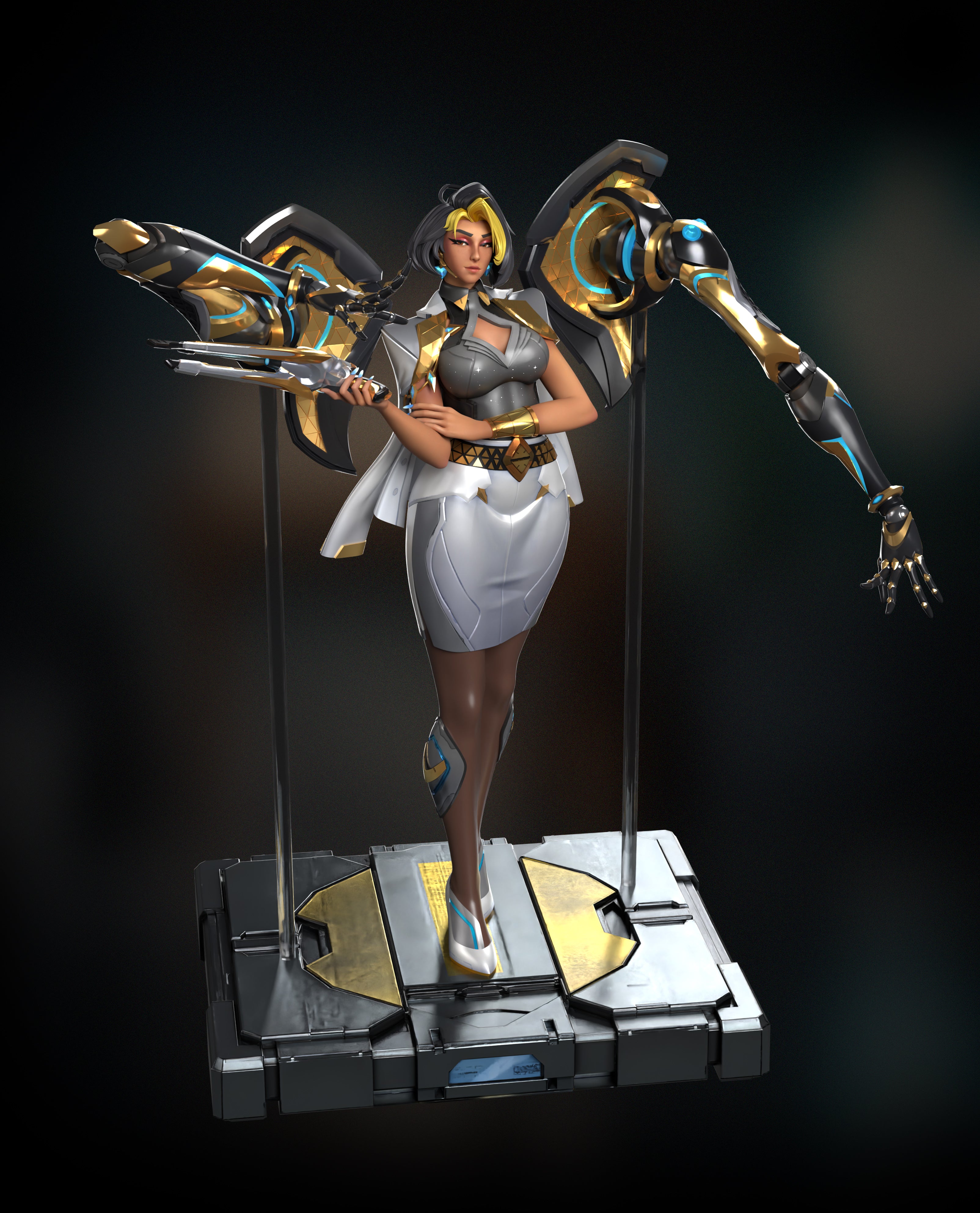 *Pre-order * 1680 Studio Overwatch Domina Resin Statue