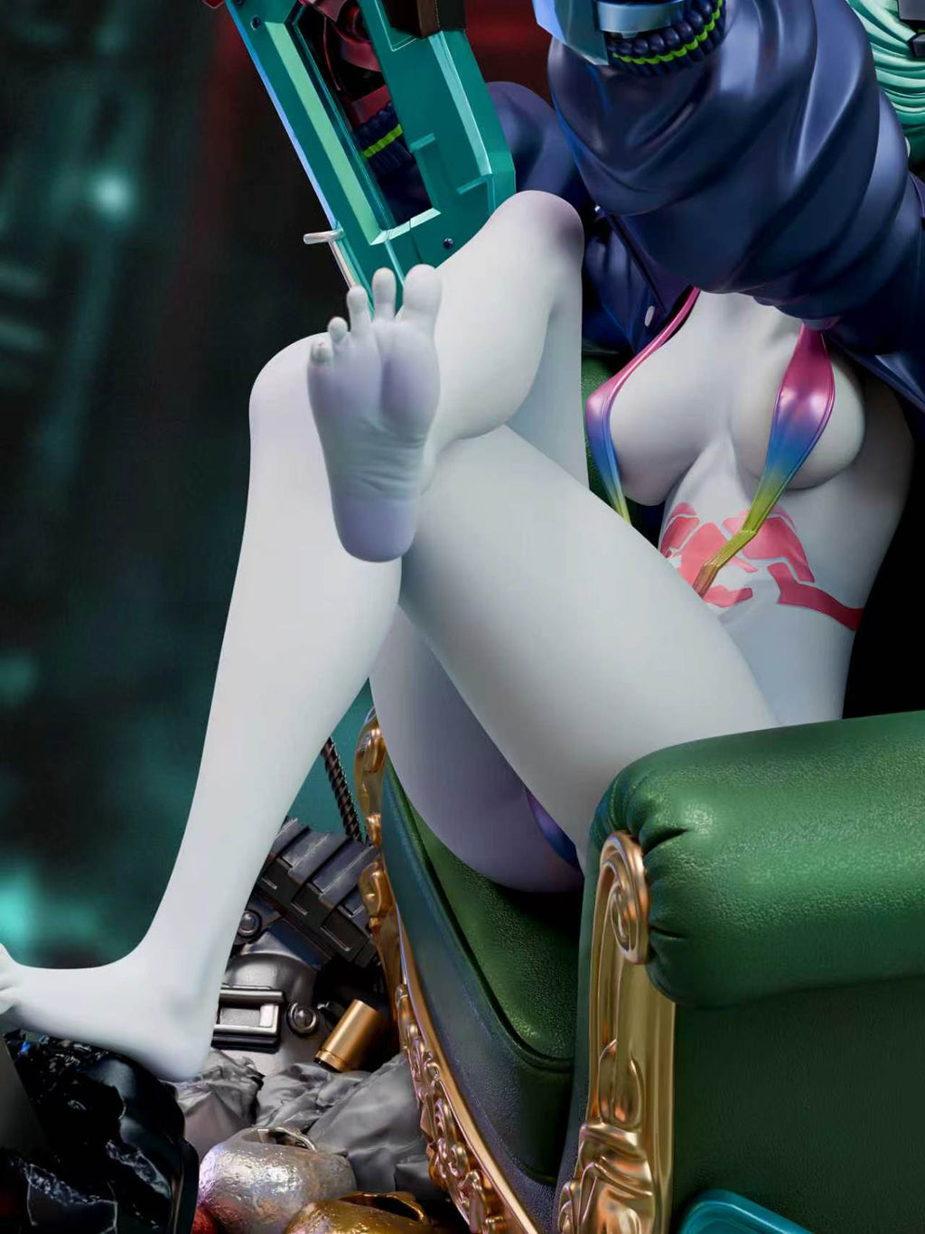 *Pre-Order* REFLECTION Studio Cyberpunk: Edgerunners Rebecca Resin Statue