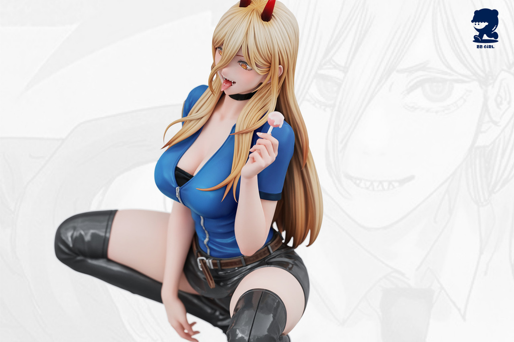 *Pre-order * BB girl Studio Chainsaw Man Power Resin Statue