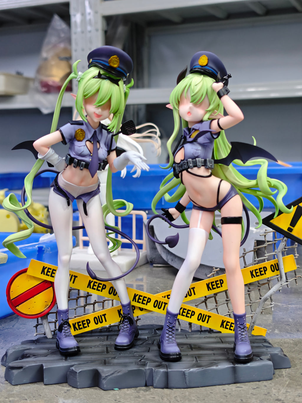 *Pre-order * Miwu Studio Blue Archive Tachibana Nozomi & Hikari Resin Statue