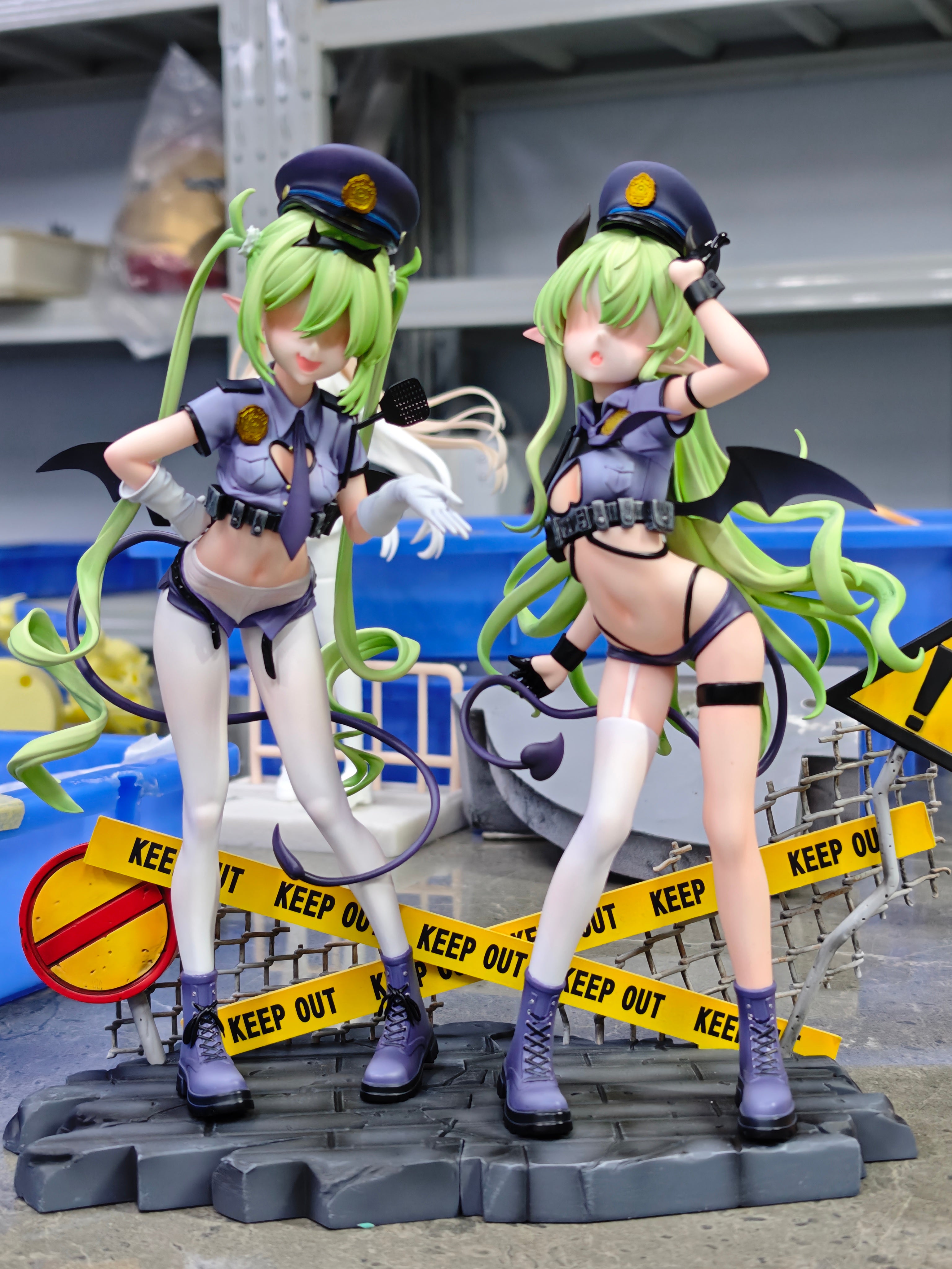 *Pre-order * Miwu Studio Blue Archive Tachibana Nozomi & Hikari Resin Statue