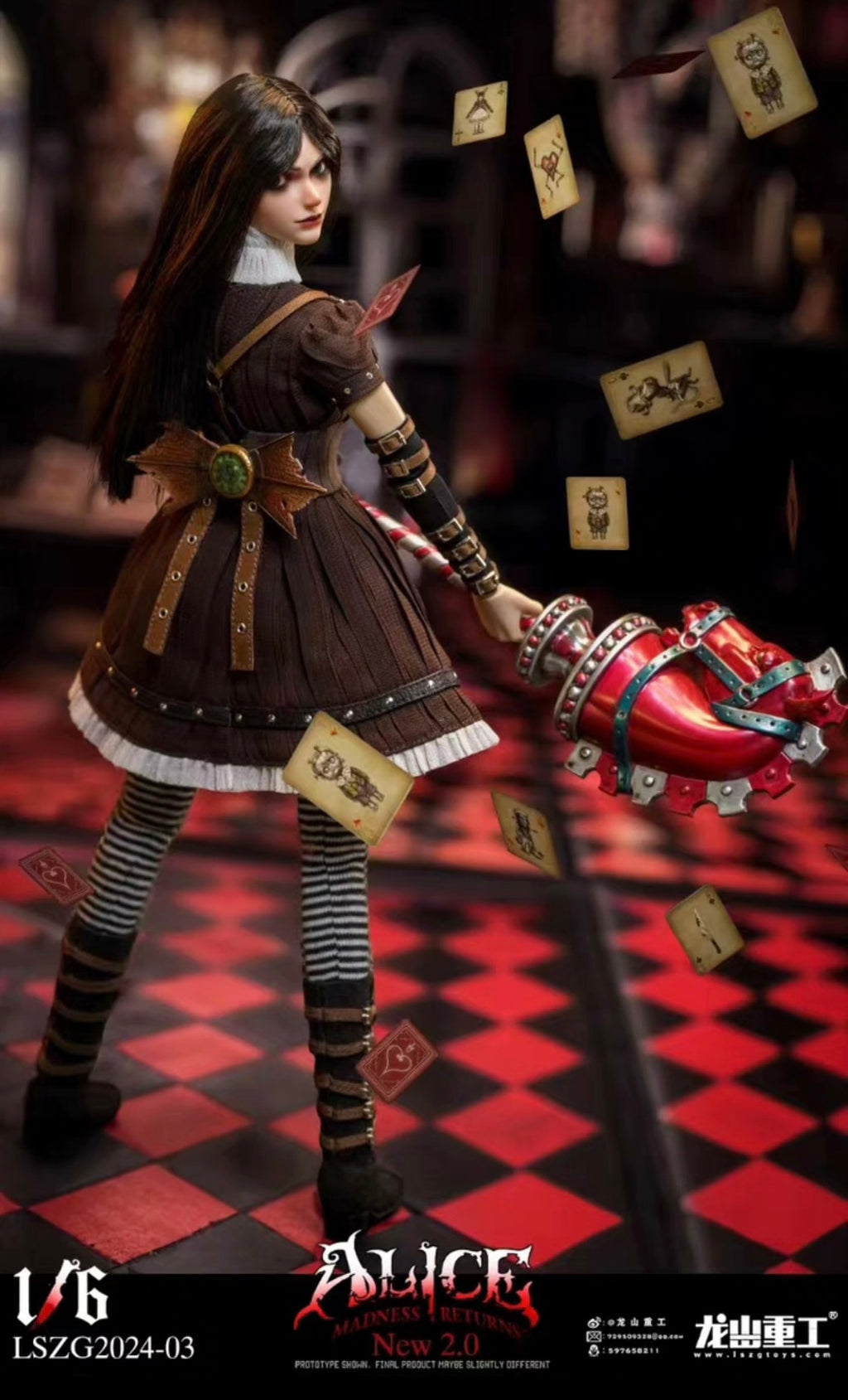 *Pre-order*LSZGToys Alice Madness Returns Action Figure