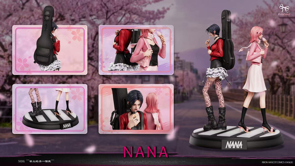 *Pre-Order*Pinksoul Studio NANA Osaki Nana x Komatsu Nana Resin Statue