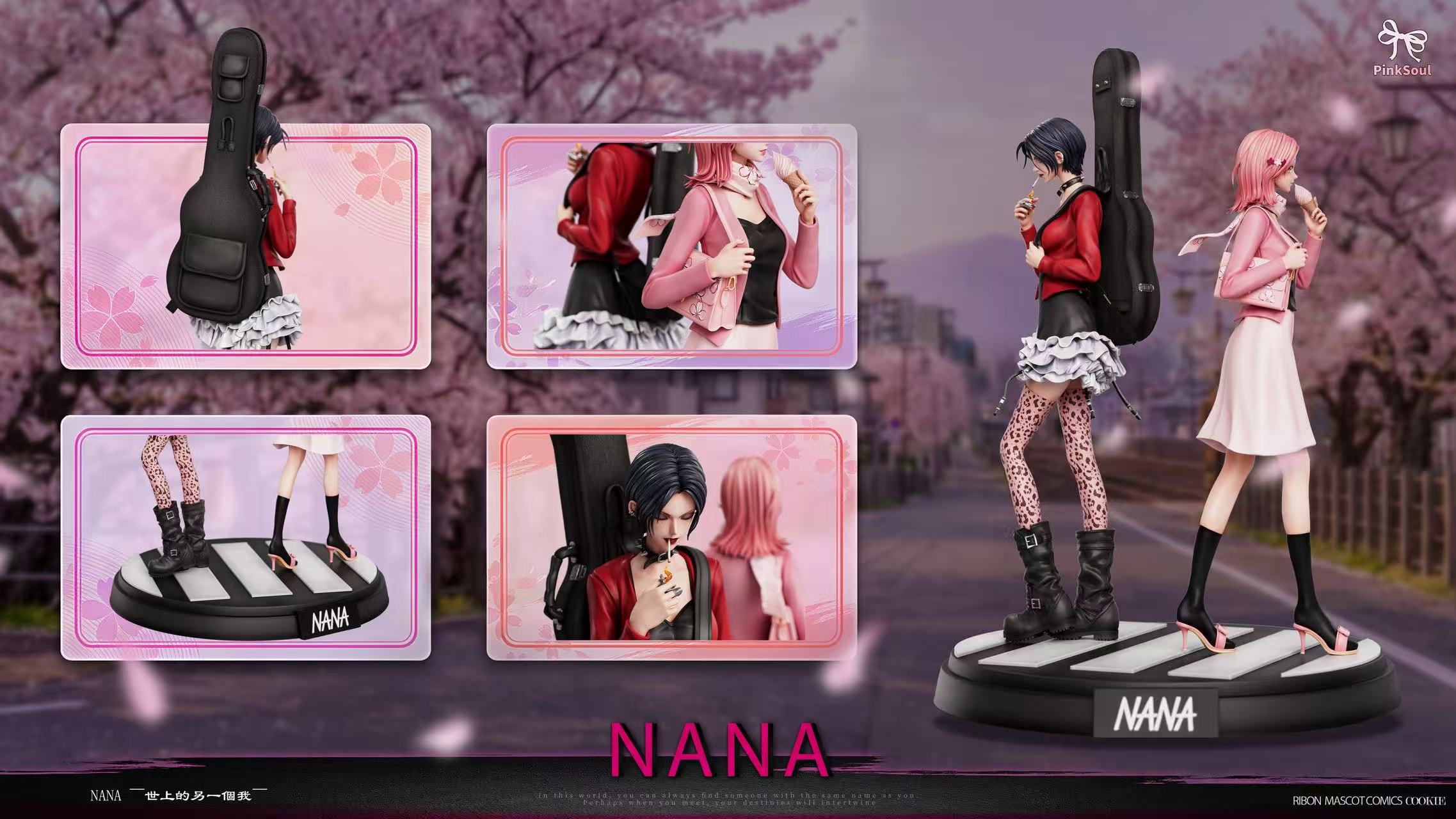 *Pre-Order*Pinksoul Studio NANA Osaki Nana x Komatsu Nana Resin Statue