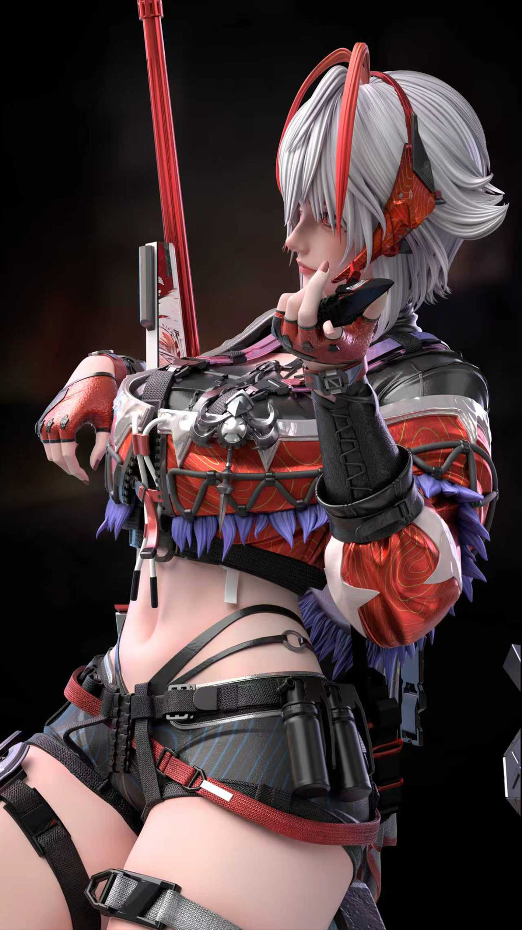 *Pre-order*Reflection Studio X Miyin Studio Delta Force Hackclaw&Arknights Wiš'adel Resin Statue