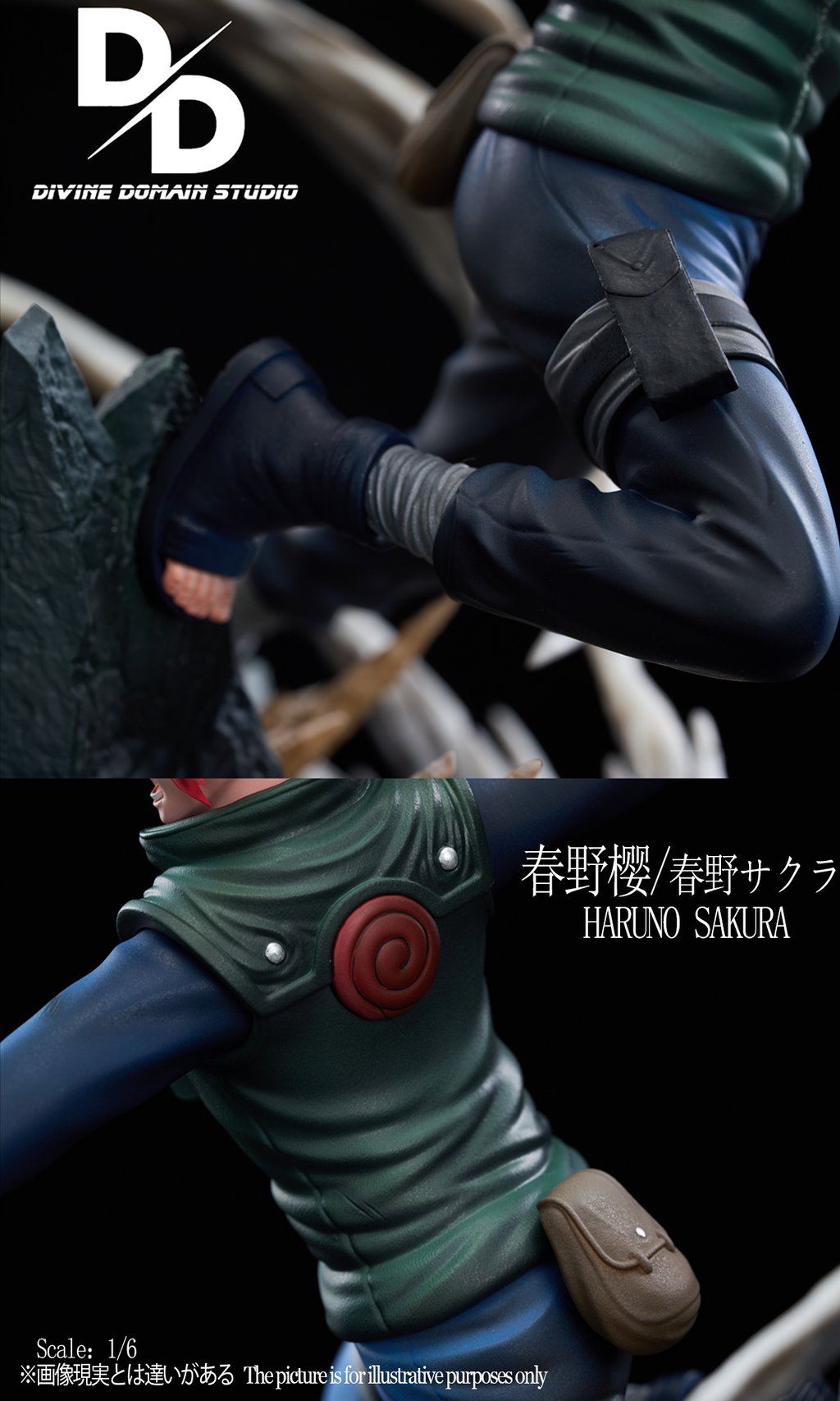 *Pre-order* DIVINE DOMAIN STUDIO Naruto Haruno Sakura Resin Statue