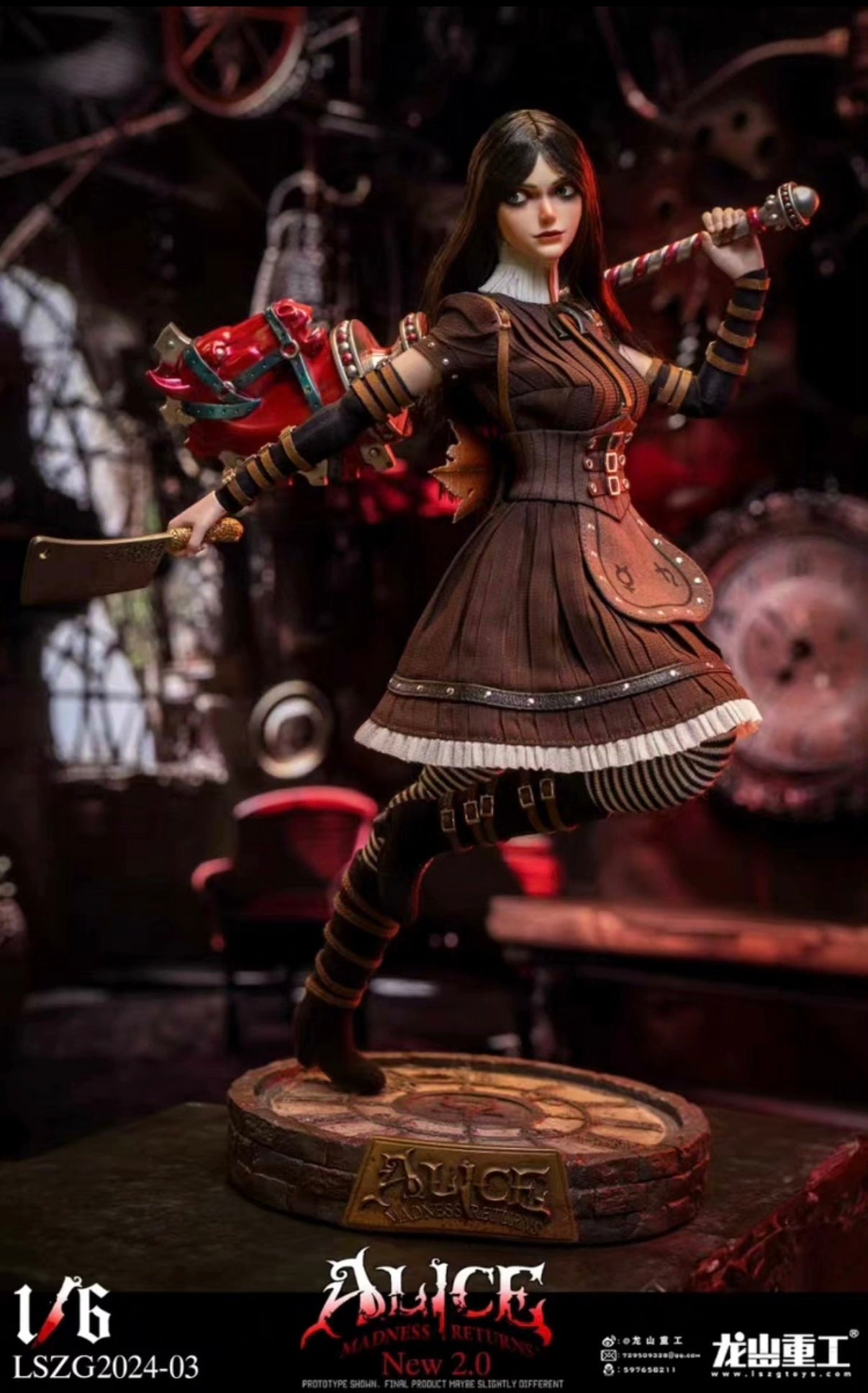*Pre-order*LSZGToys Alice Madness Returns Action Figure