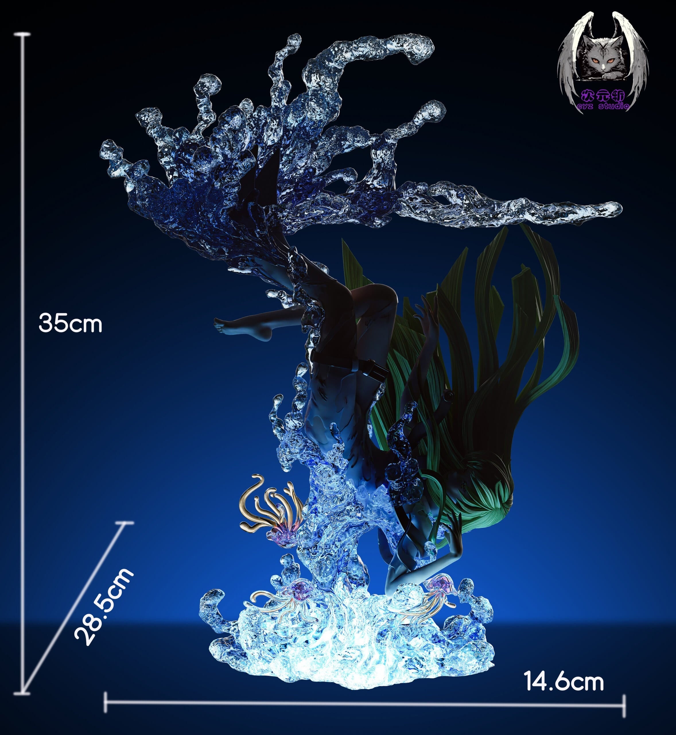 *Pre-order* CYZ Studio Drowning C.C. / 2B Resin Statue