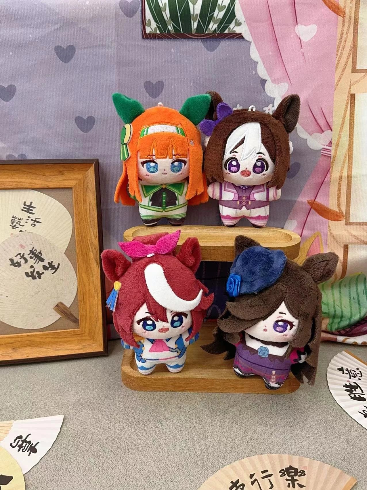 Umamusume: Pretty Derby chibi plushies