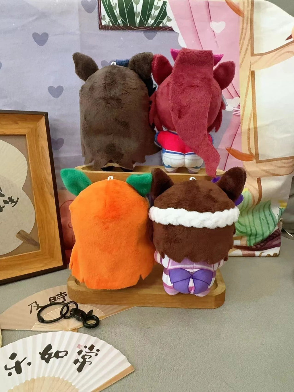 Umamusume: Pretty Derby chibi plushies