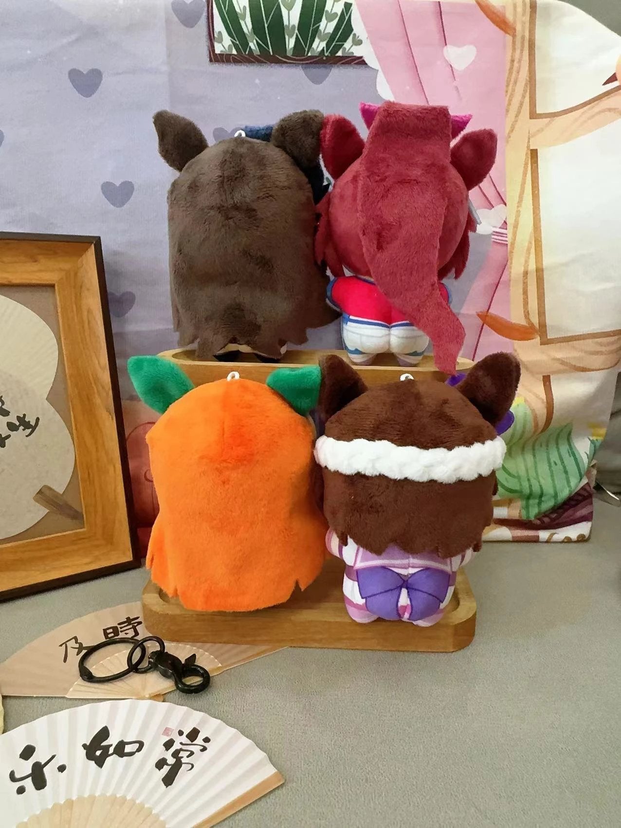 Umamusume: Pretty Derby chibi plushies