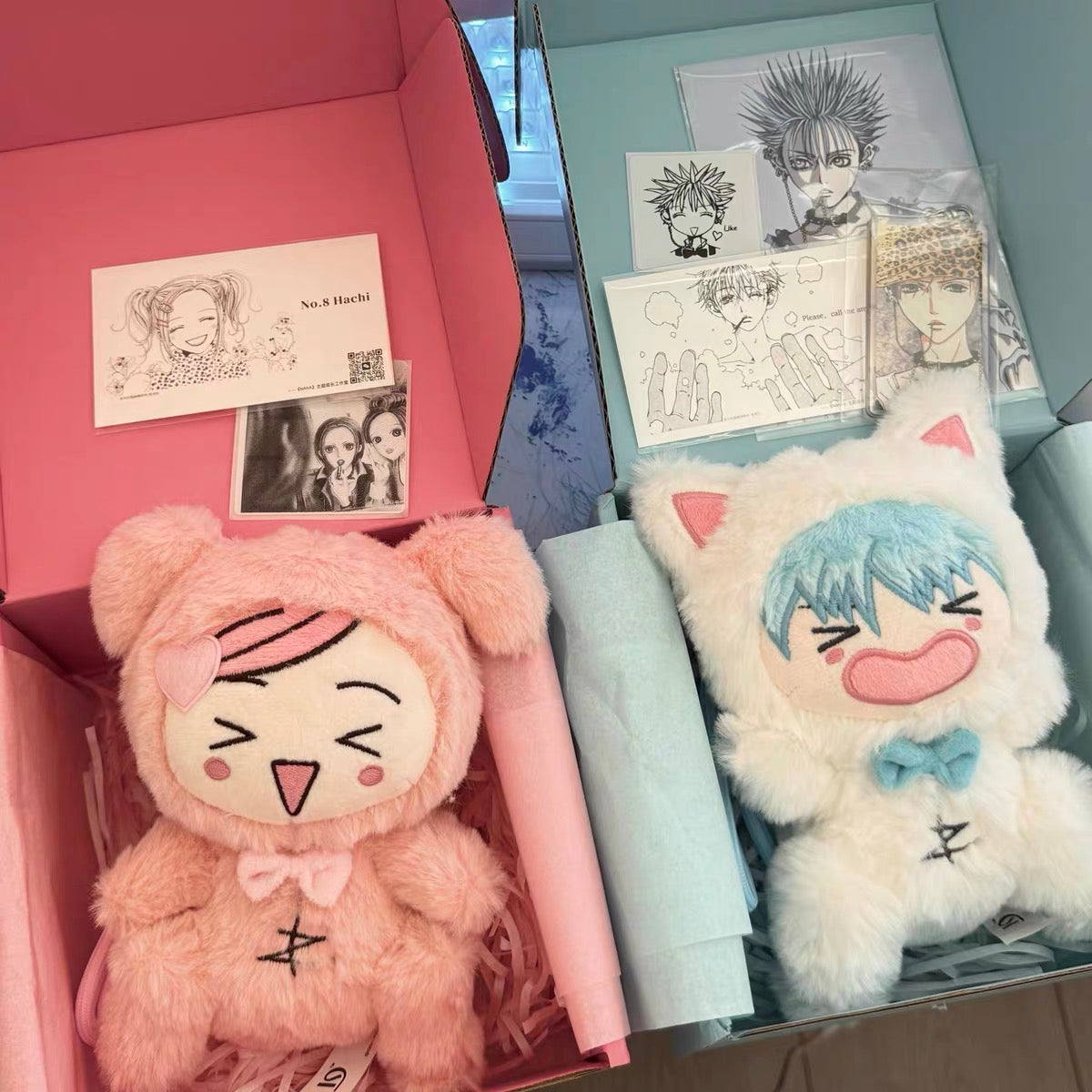Peluches Puppy&amp;kitty NANA gâteau Blackstone