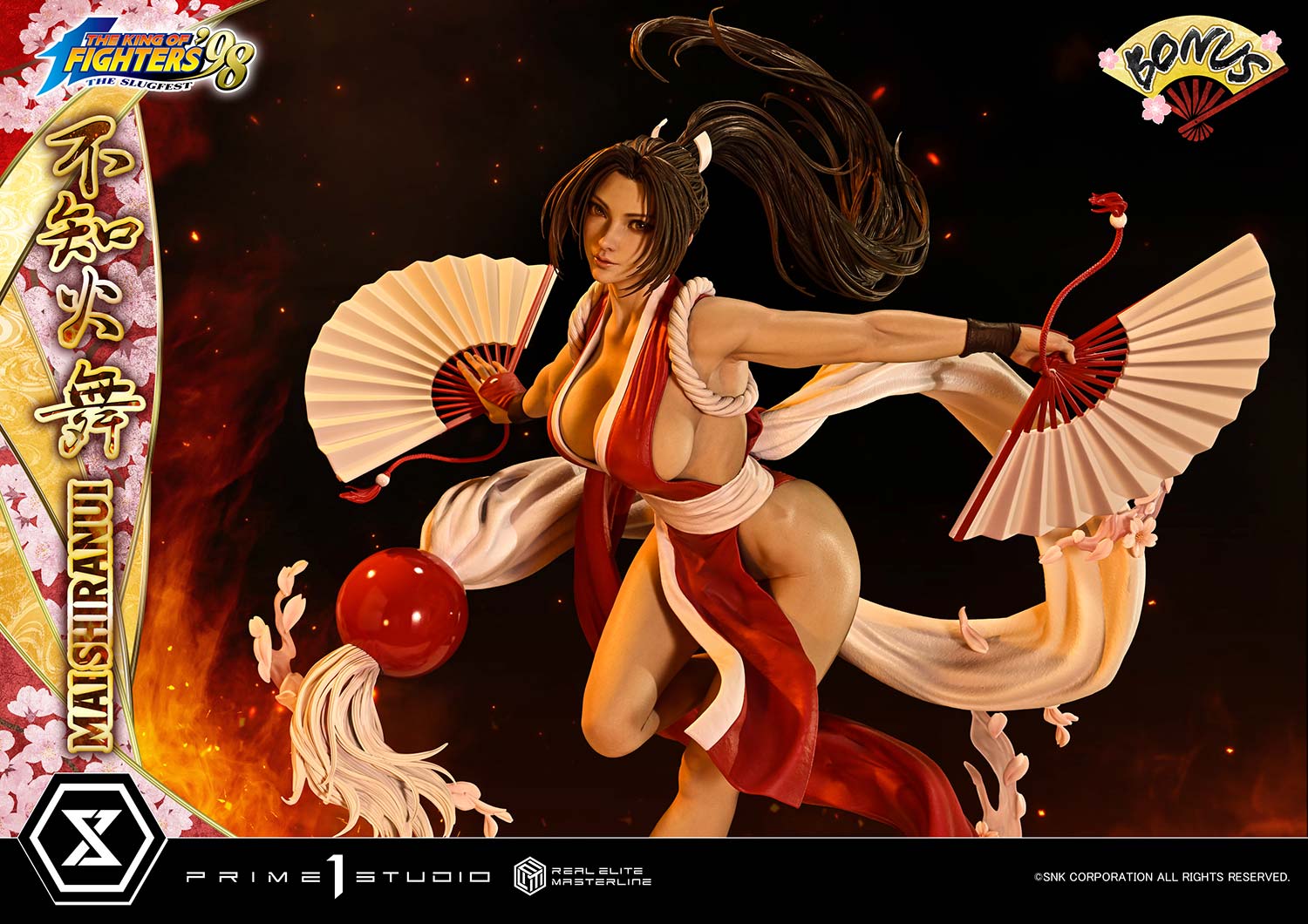*Pre-order *Prime 1 Studio THE KING OF FIGHTERS '98 MAI SHIRANUI Resin Statue