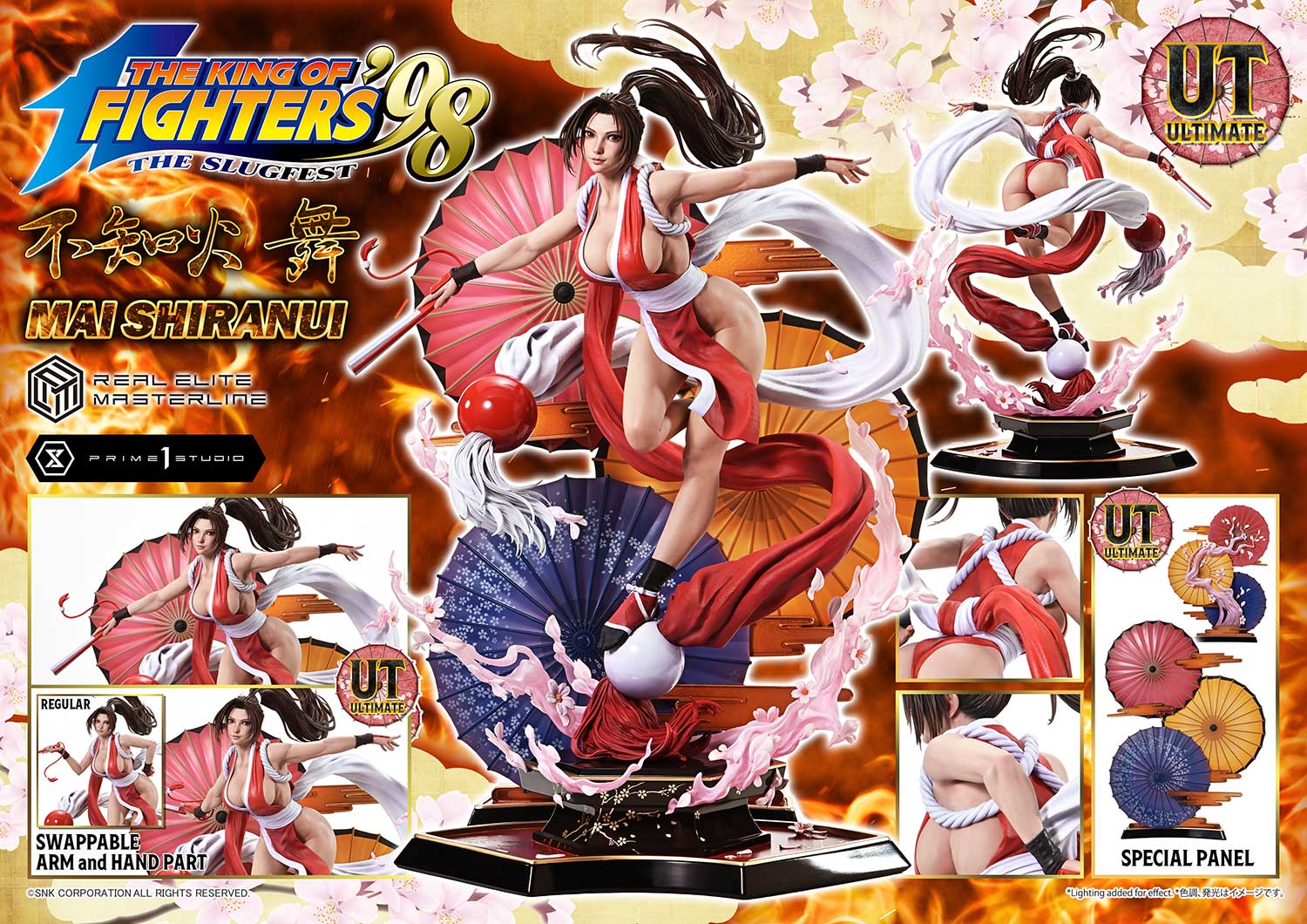 *Pre-order *Prime 1 Studio THE KING OF FIGHTERS '98 MAI SHIRANUI Resin Statue