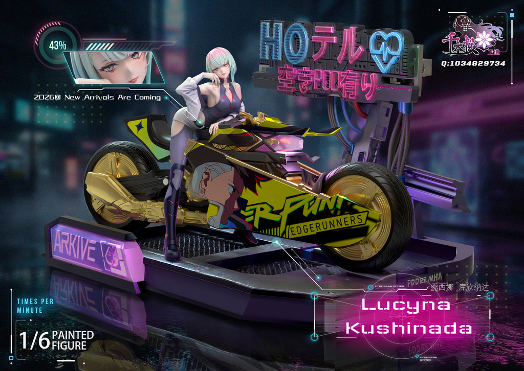*Pre-Order* QIAN Ben Ying Studio Cyberpunk: Edgerunners Lucyna Kushinada Resin Statue