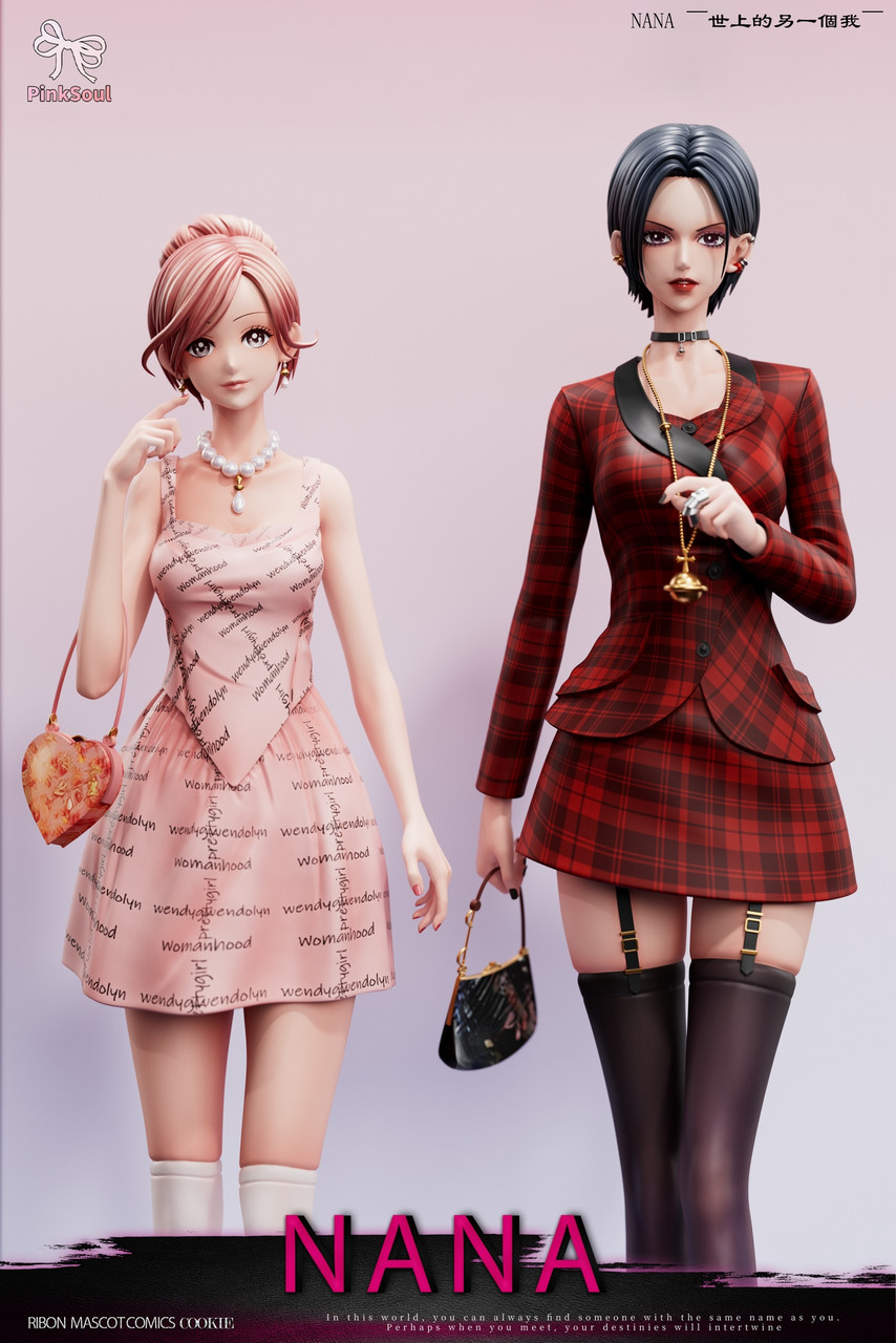 * Pre-order * Pinksoul Studio NANA Komatsu Nana & Osaki Nana Resin Statue