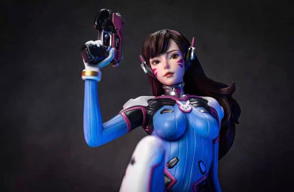 Model Kinetic Energy Studio overwatch D.va Resin Statue