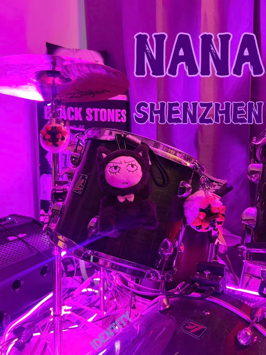 Puppy&kitty NANA blackstone cake plushies