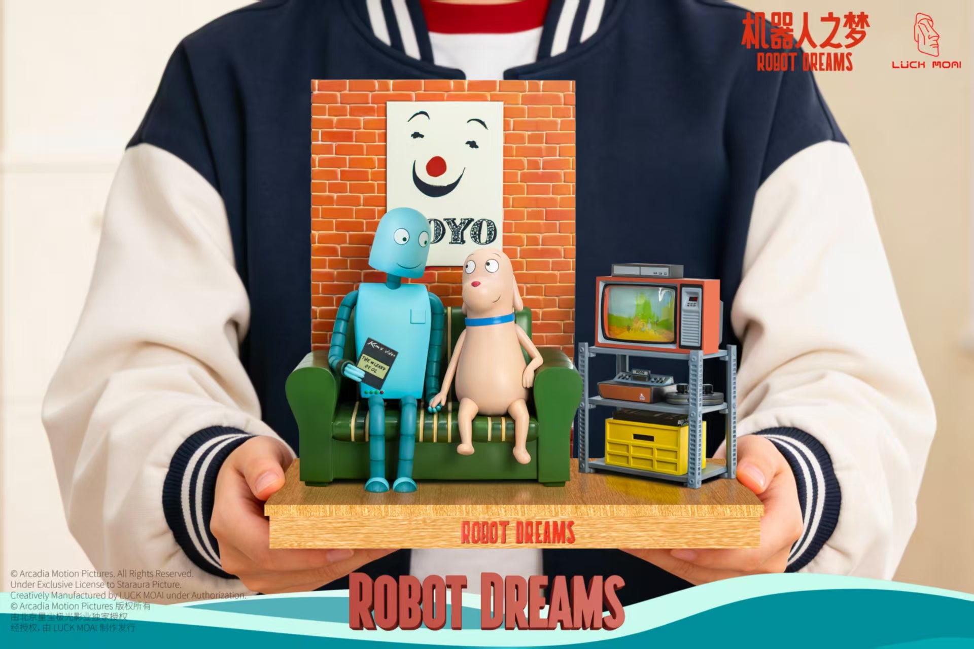 *Pre-order * LUCK MOAI × Robot Dreams Official Licensed Figure