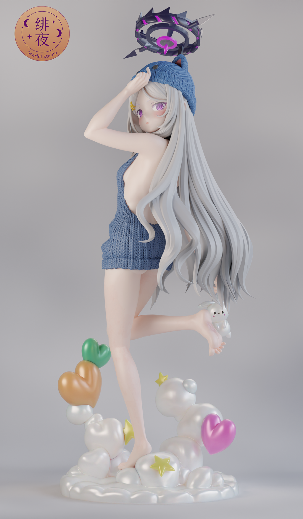*Pre-Order* Scarlet Studio Blue Archive Sweater Sorasaki Hina Resin Statue