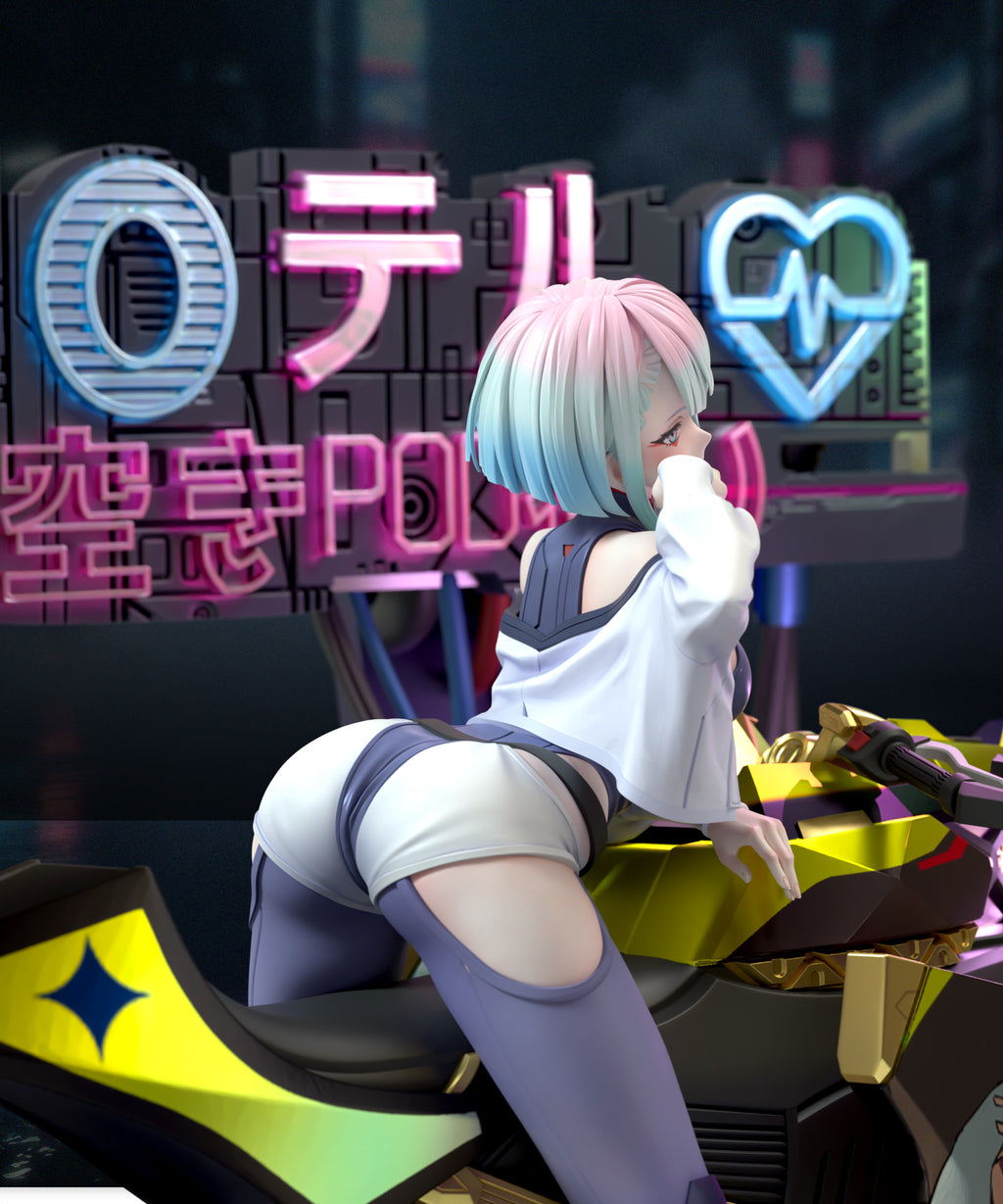 *Pre-Order* QIAN Ben Ying Studio Cyberpunk: Edgerunners Lucyna Kushinada Resin Statue